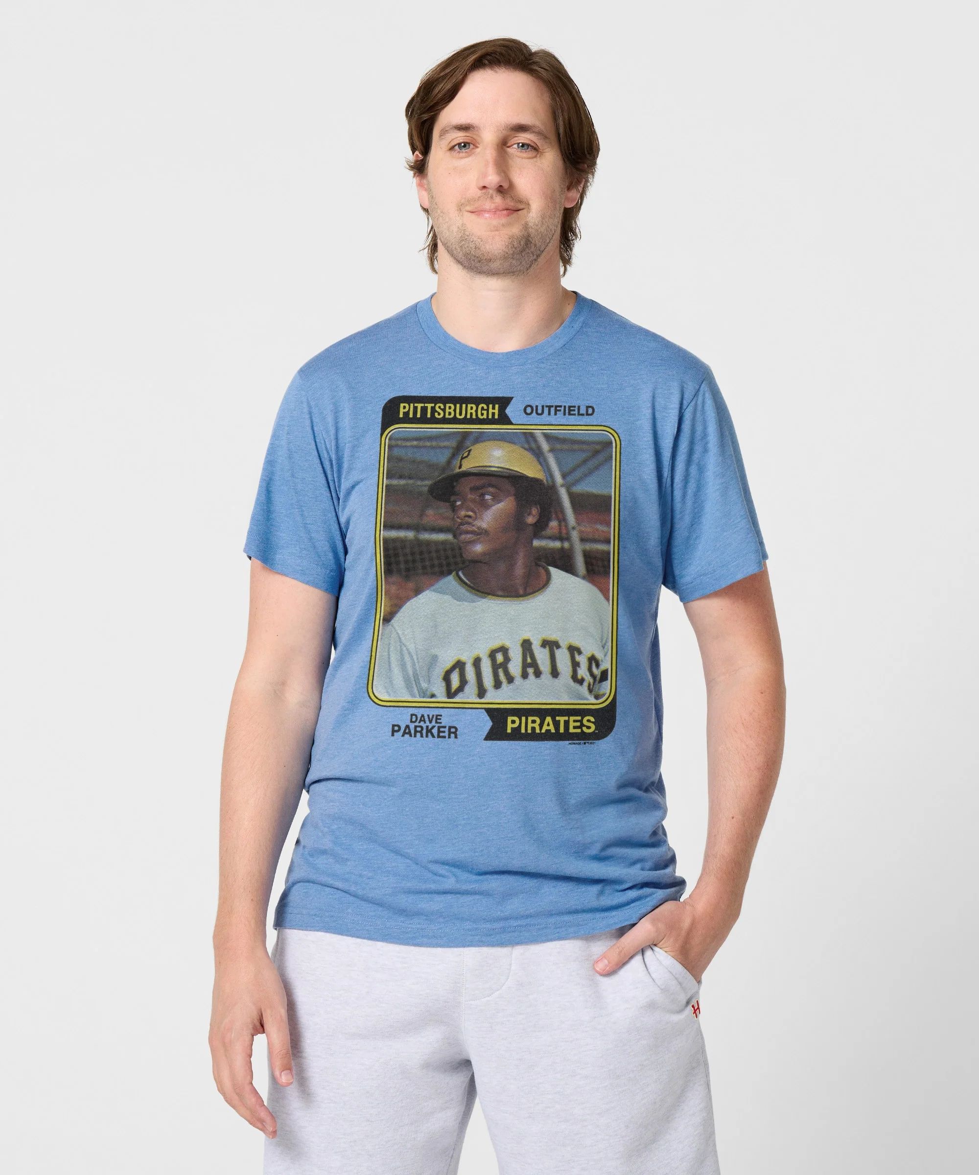 1974 Topps Baseball Dave Parker Pirates - Image 3