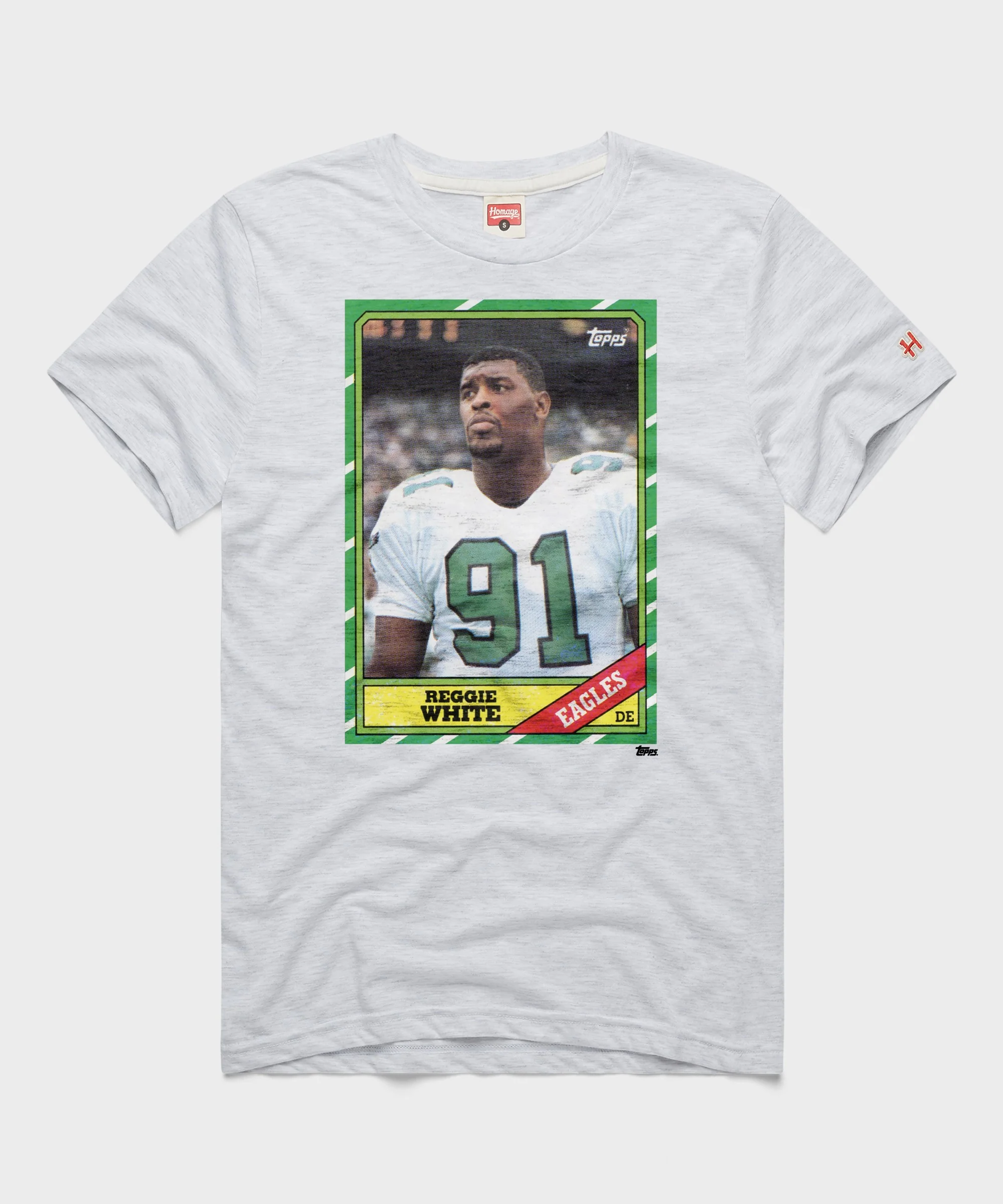 1986 Topps Football Reggie White Eagles