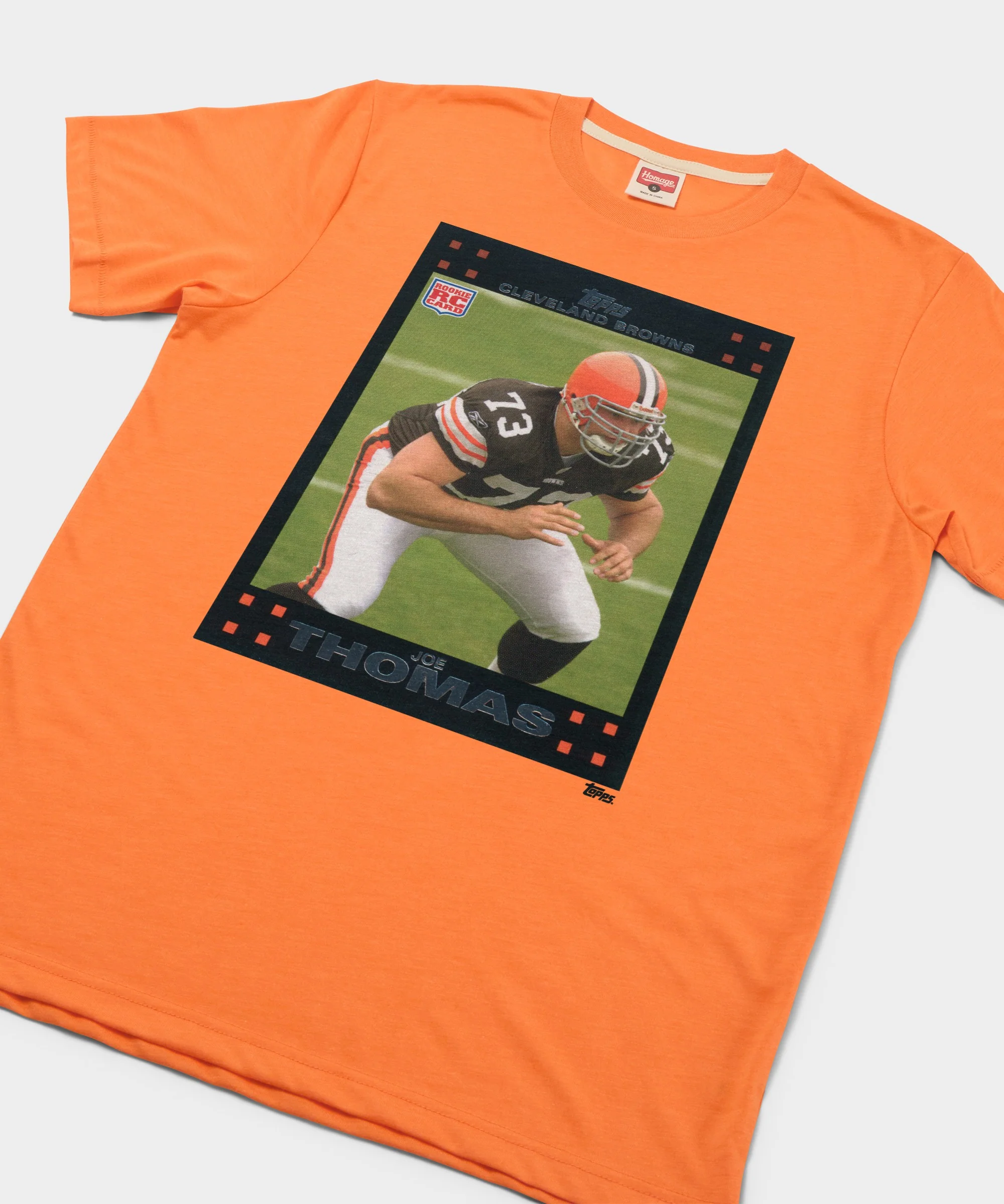 2007 Topps Football Joe Thomas Browns - Image 2