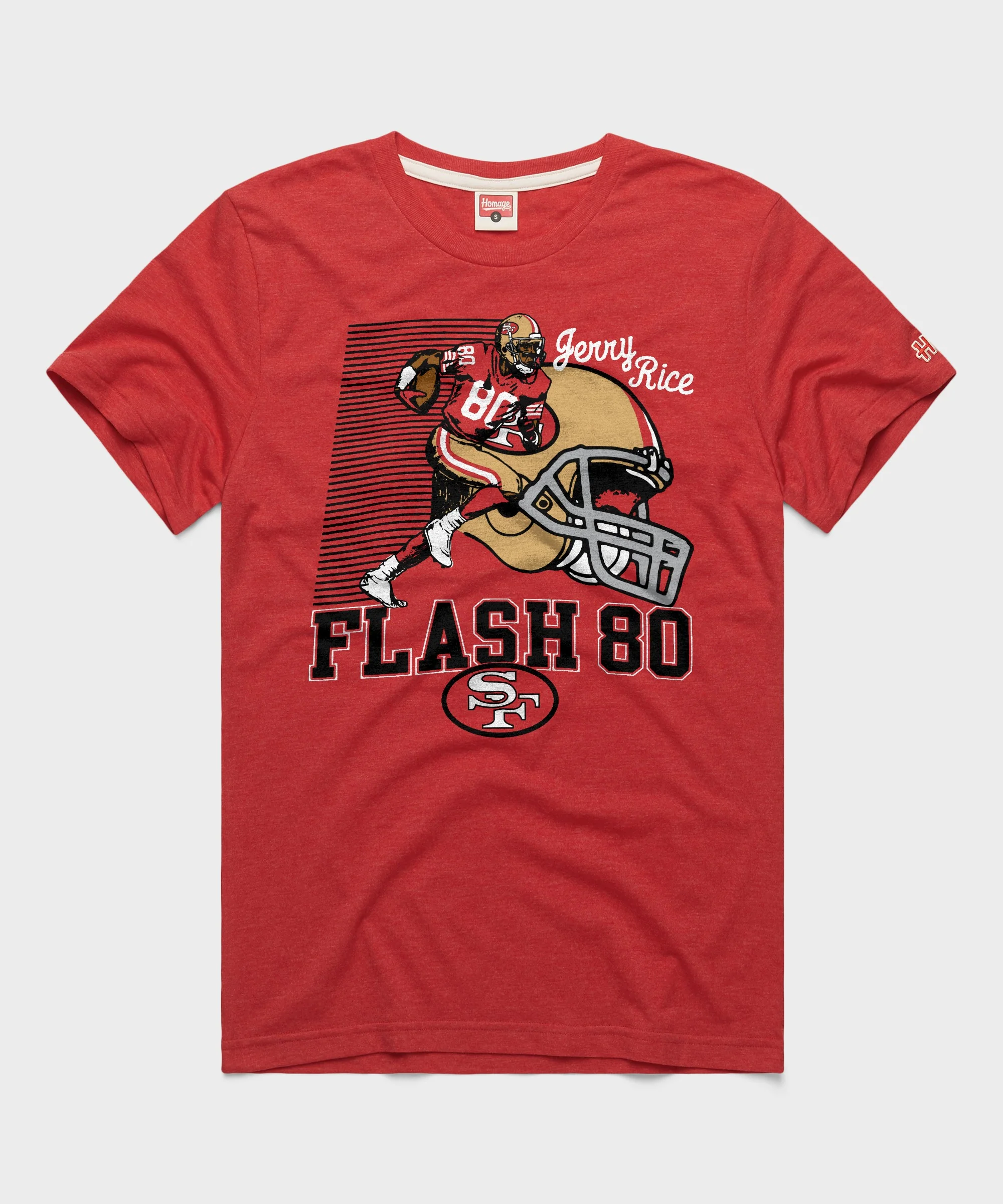 49ers Jerry Rice Flash 80