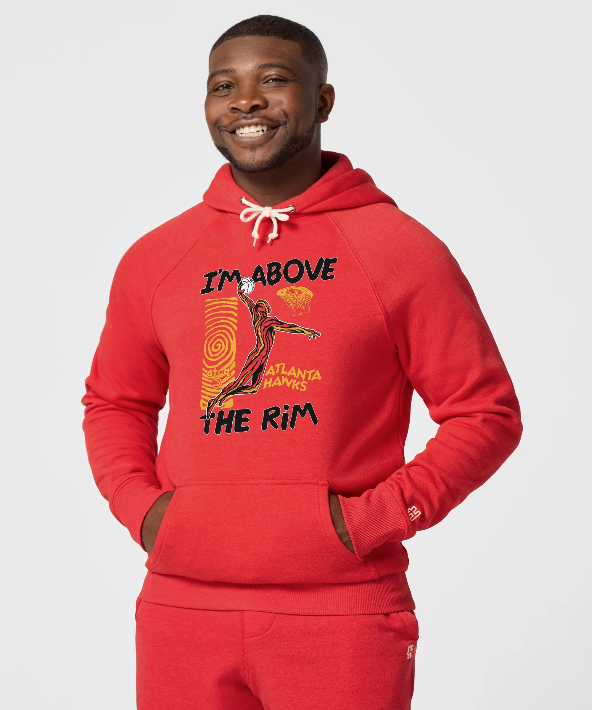 A Tribe Called Quest x Atlanta Hawks I'm Above The Rim Hoodie - Image 3