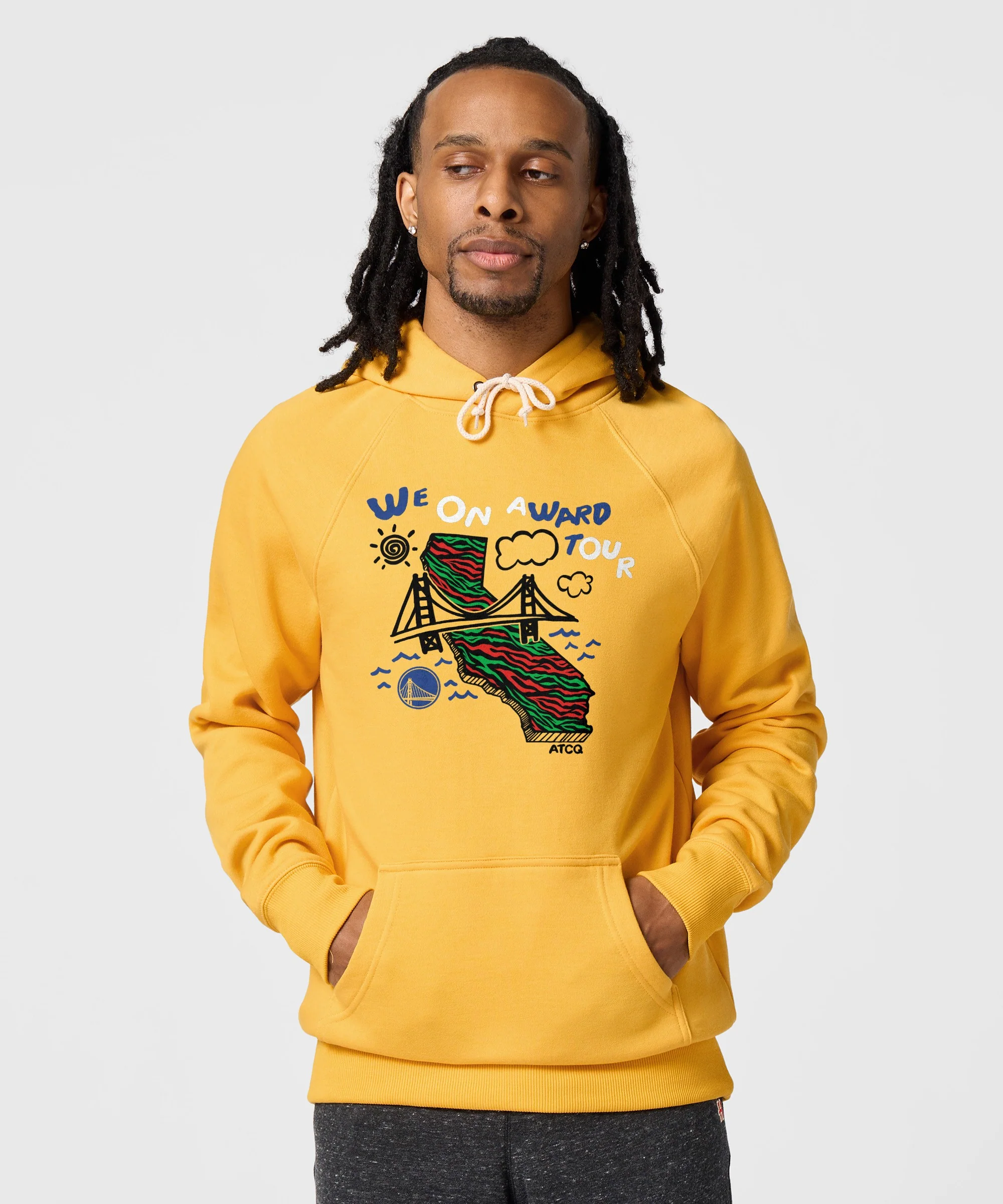 A Tribe Called Quest x Golden State Warriors We On Award Tour Hoodie - Image 3