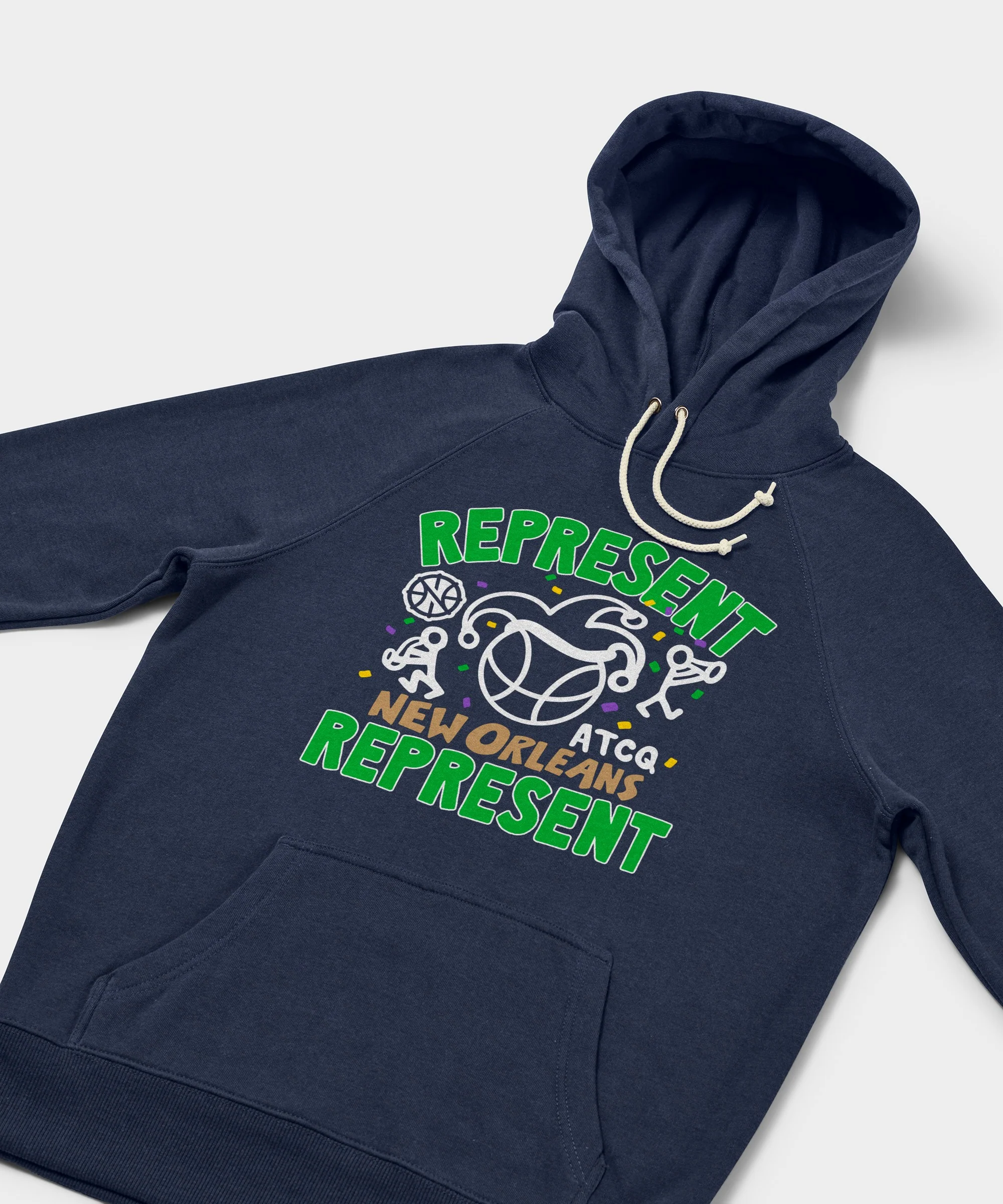 A Tribe Called Quest x New Orleans Pelicans Represent Hoodie - Image 2