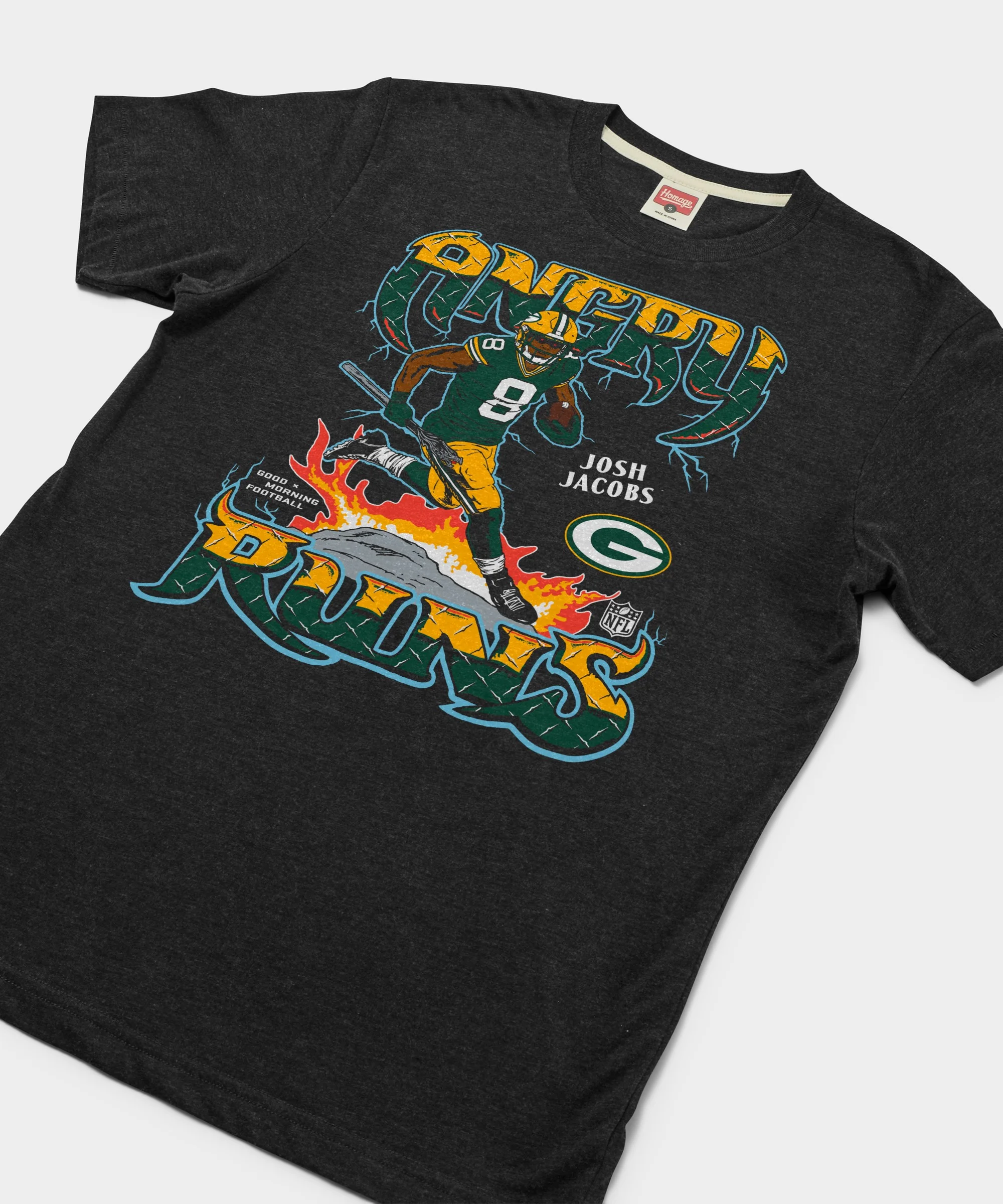 Angry Runs 2024 Packers Josh Jacobs - Image 2