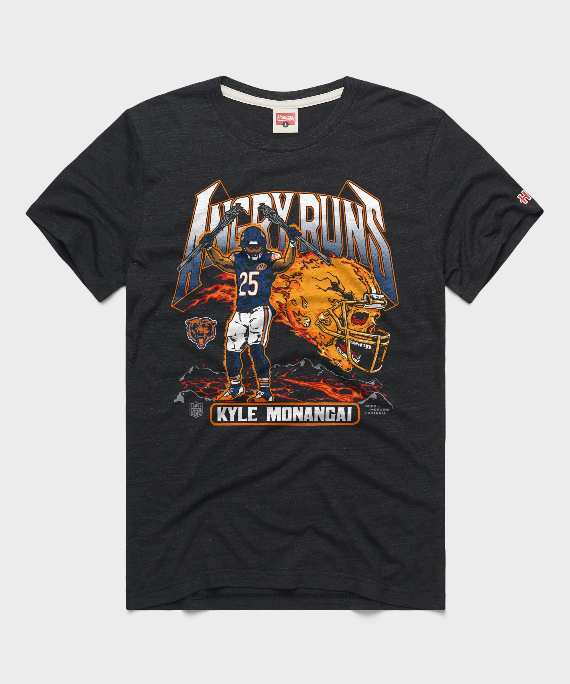 Angry Runs 2025 Bears Kyle Monangai Double Winner