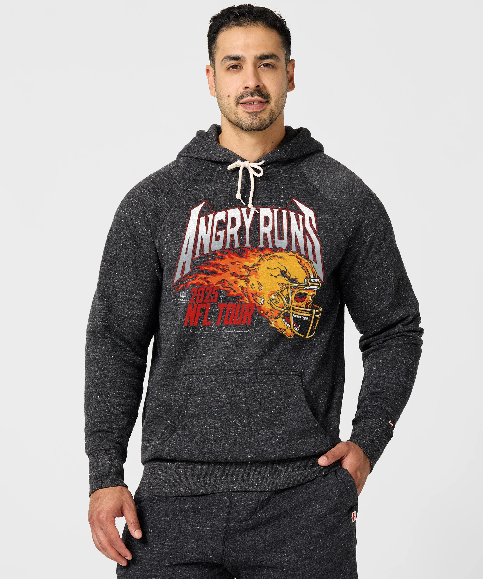 Angry Runs 2025 Tour Hoodie - Image 3