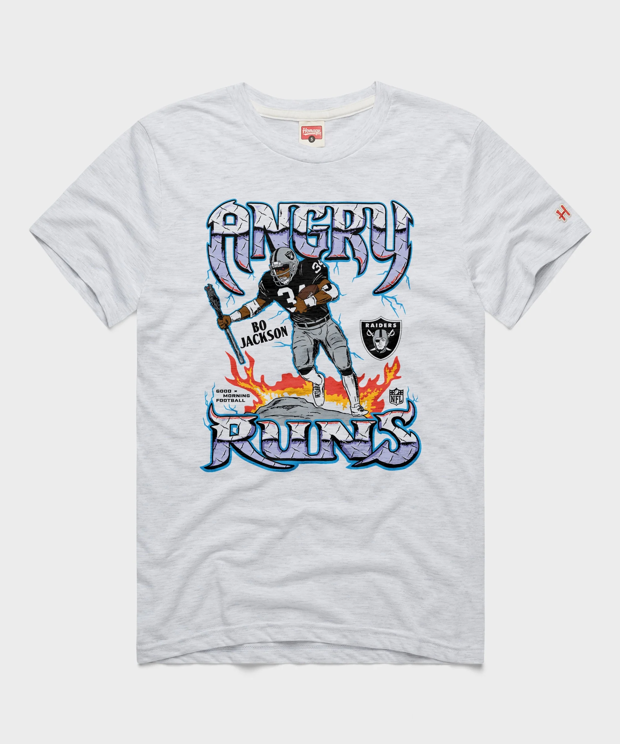 Angry Runs Raiders Bo Jackson