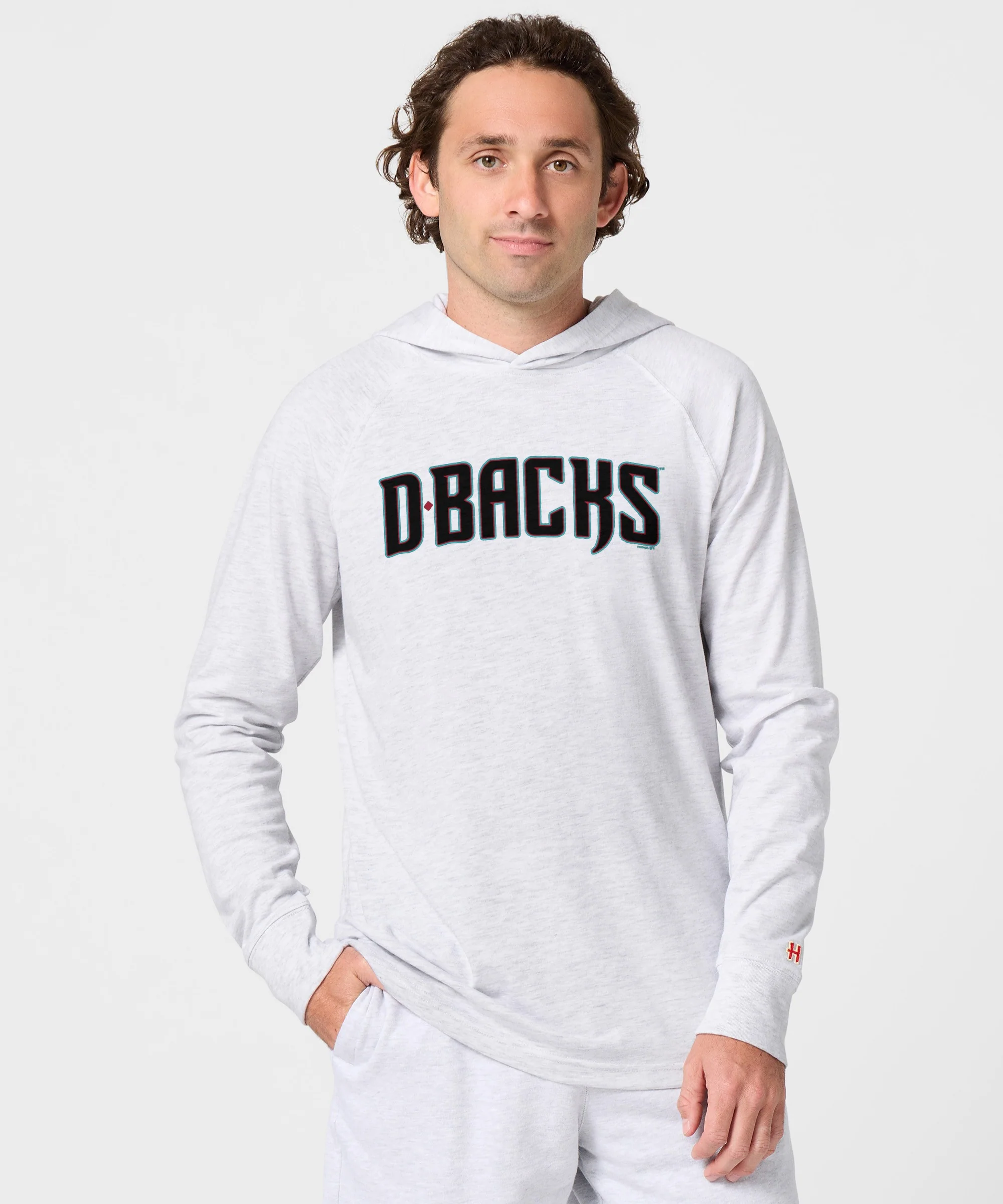 Arizona Diamondbacks Jersey Logo '23 Lightweight Hoodie - Image 3