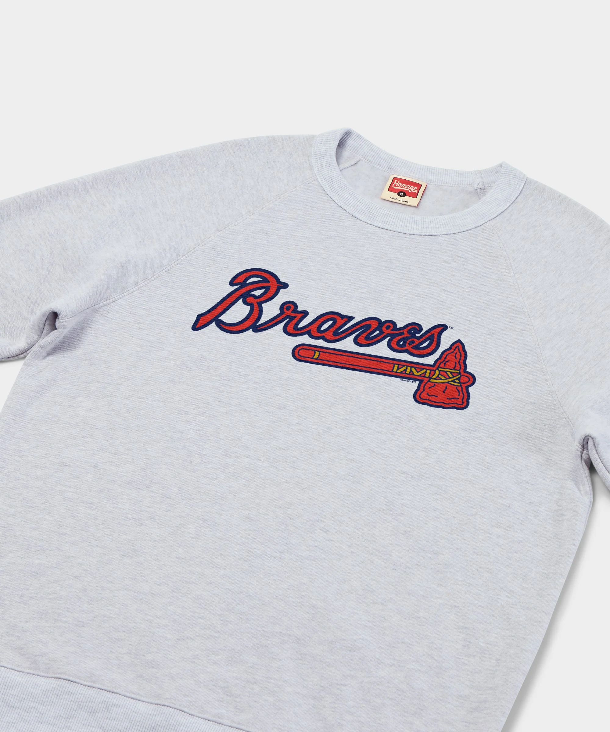 Atlanta Braves Jersey Logo '18 Crewneck - Image 2