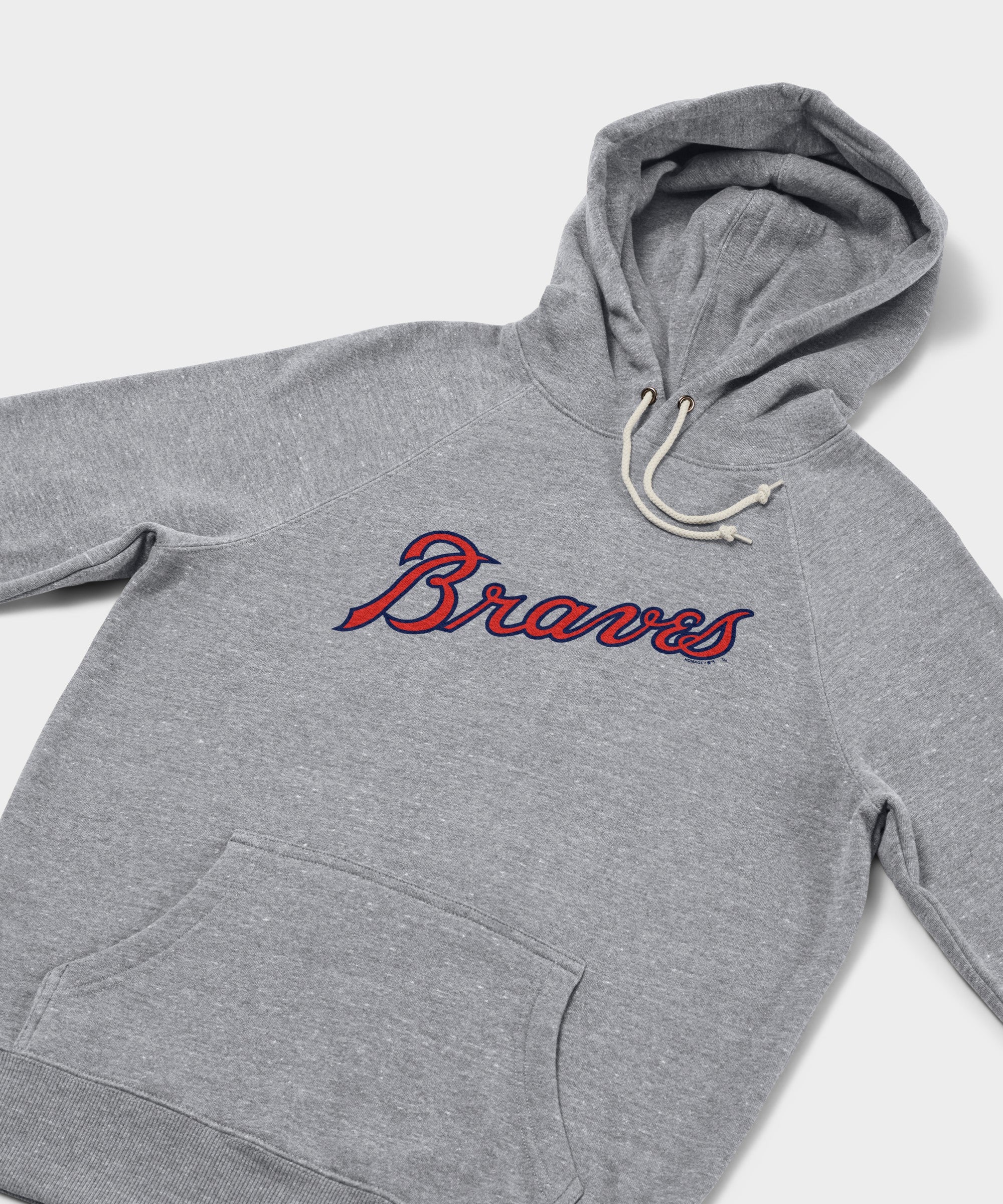 Atlanta Braves Jersey Logo '66 Hoodie - Image 2