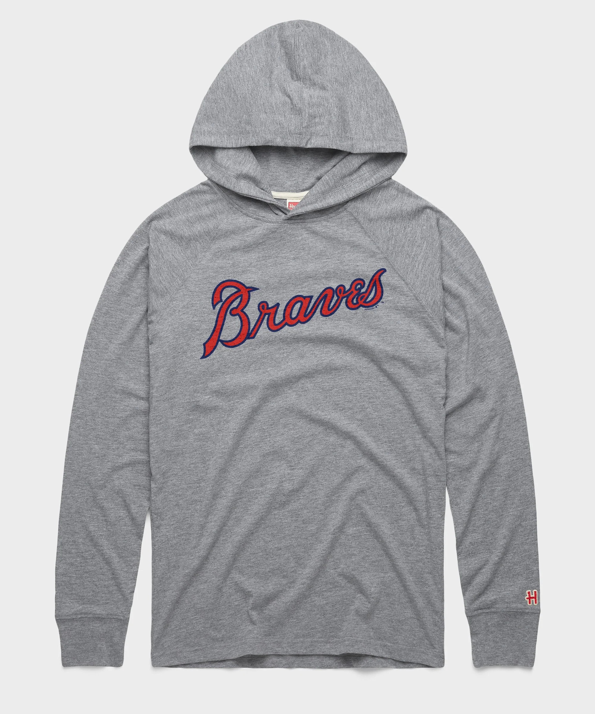 Atlanta Braves Jersey Logo '66 Lightweight Hoodie
