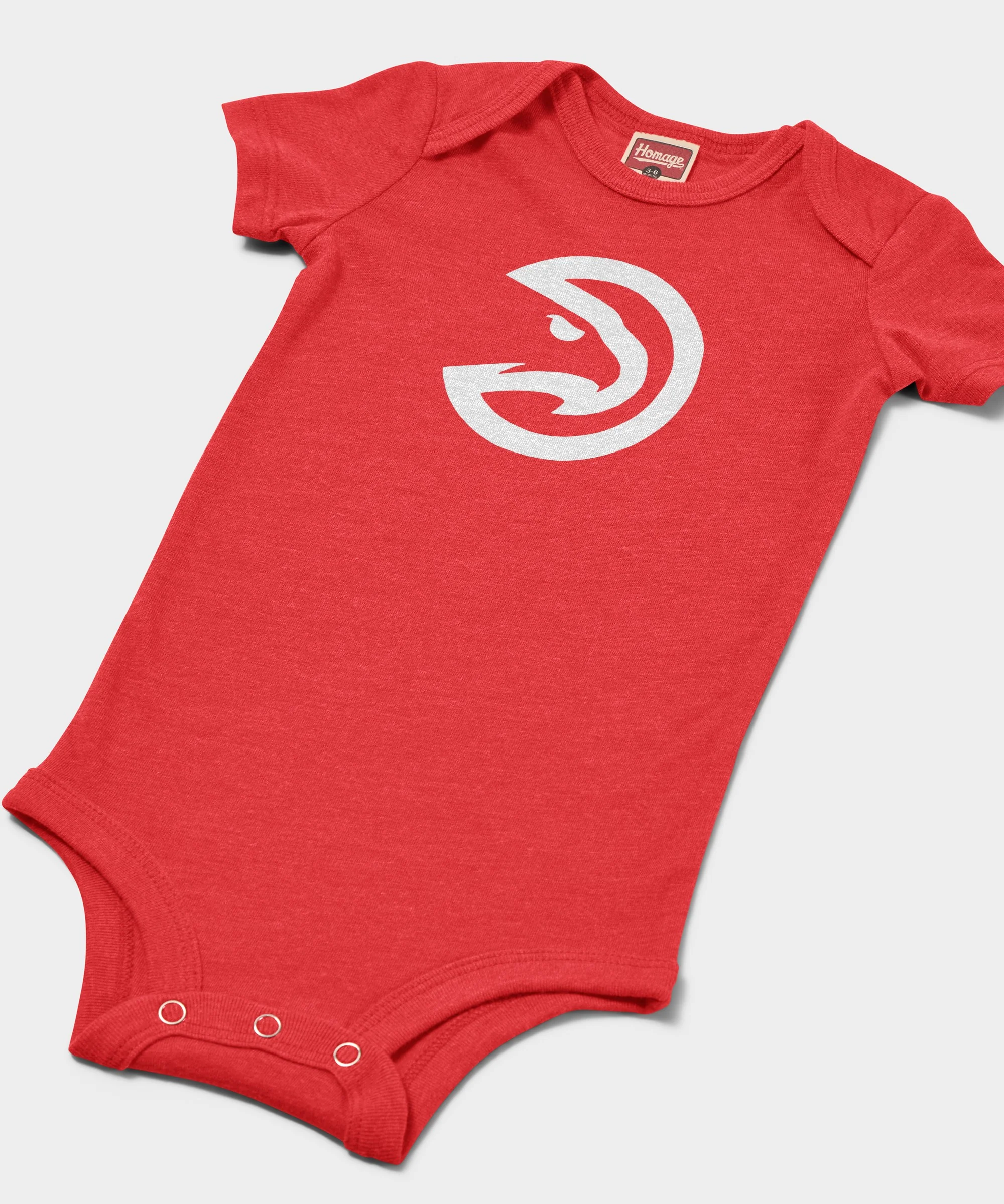 Atlanta Hawks Logo Baby One Piece - Image 2