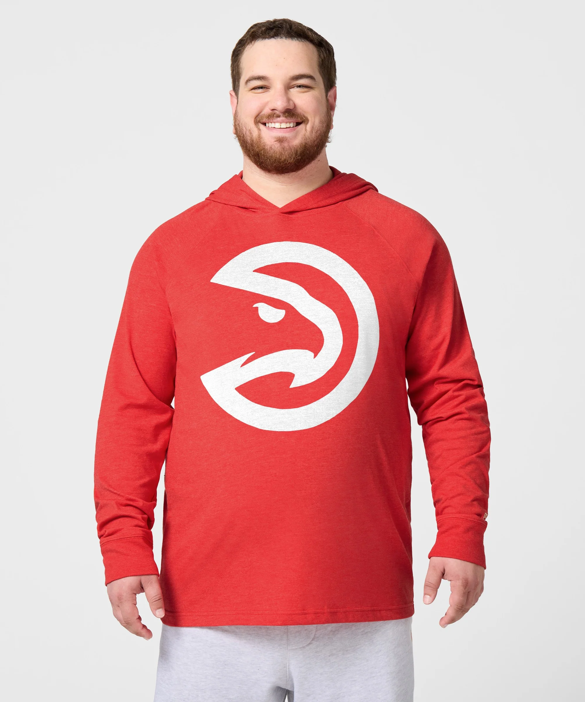 Atlanta Hawks Logo Lightweight Hoodie - Image 3