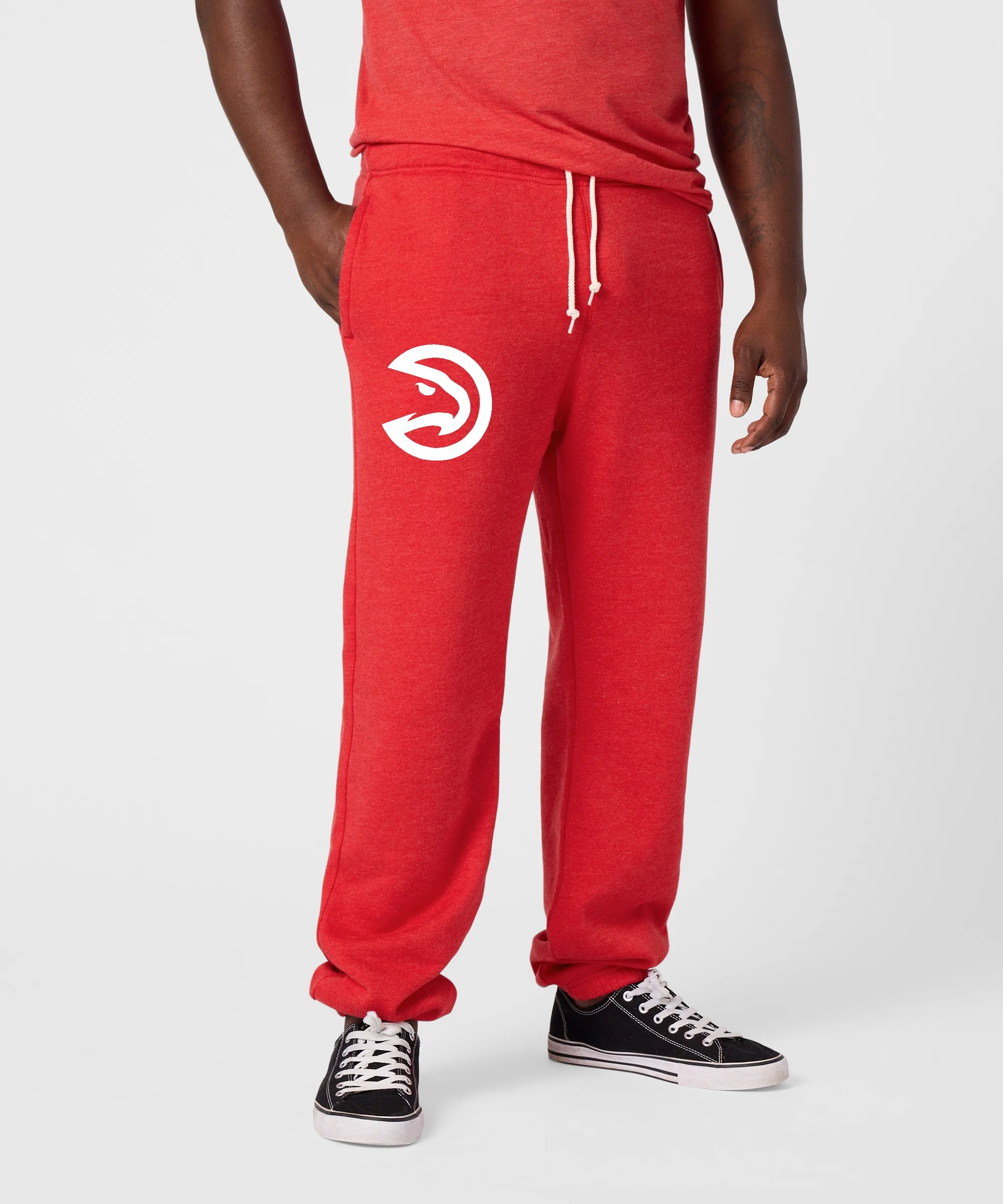 Atlanta Hawks Logo Sweatpants - Image 3