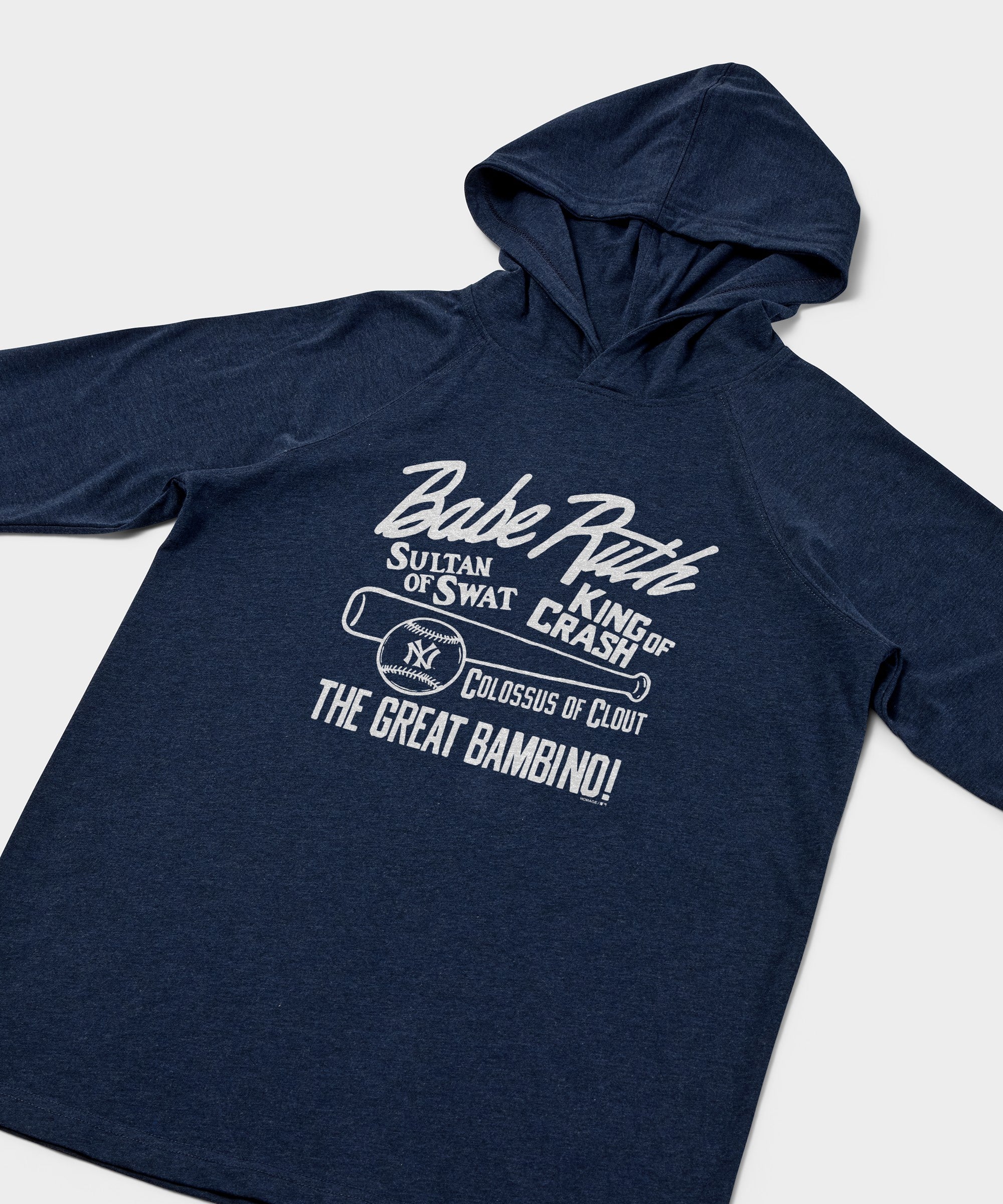 Babe Ruth Nicknames Lightweight Hoodie - Image 2