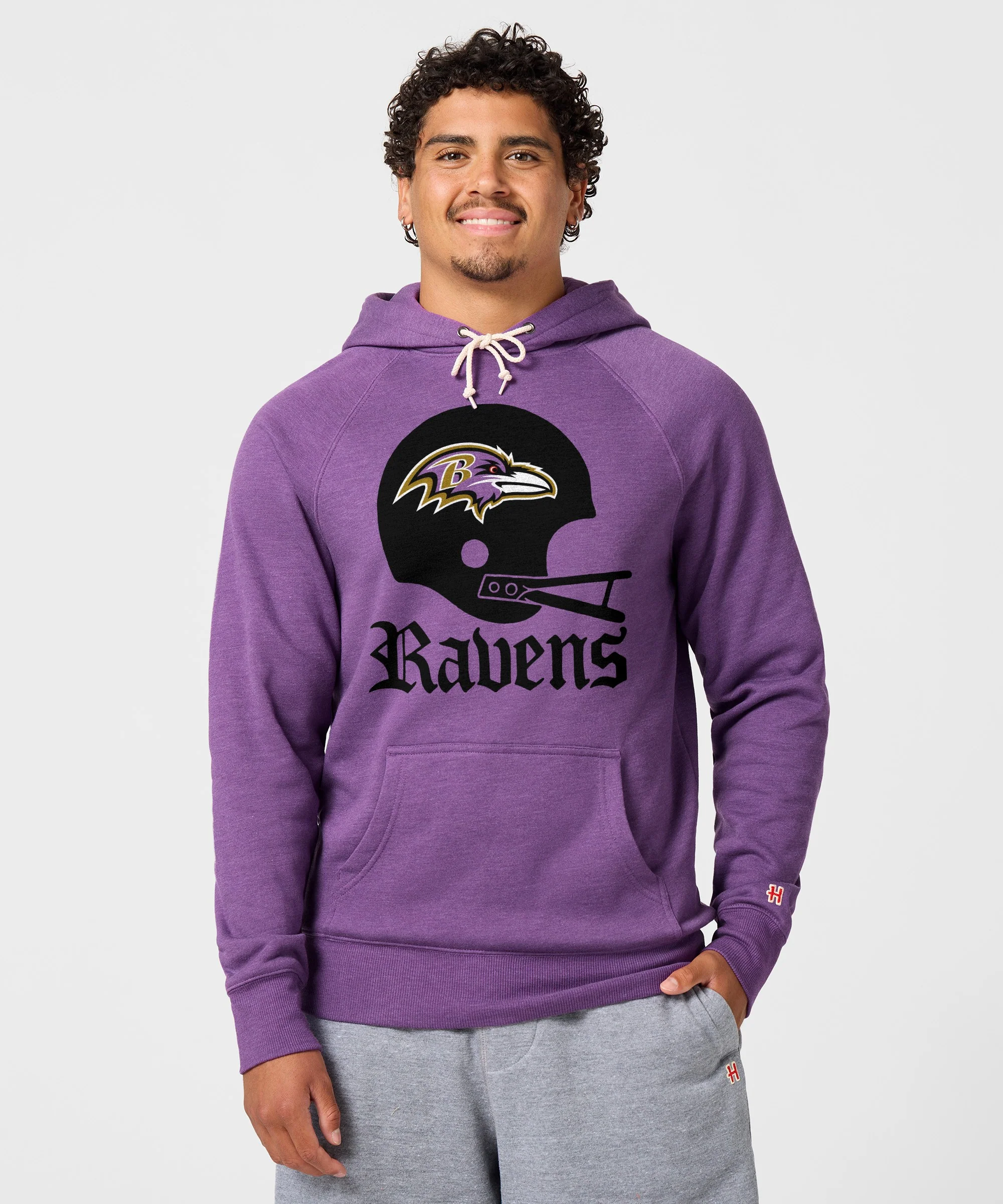 Baltimore Ravens Big Helmet Hoodie - Image 3