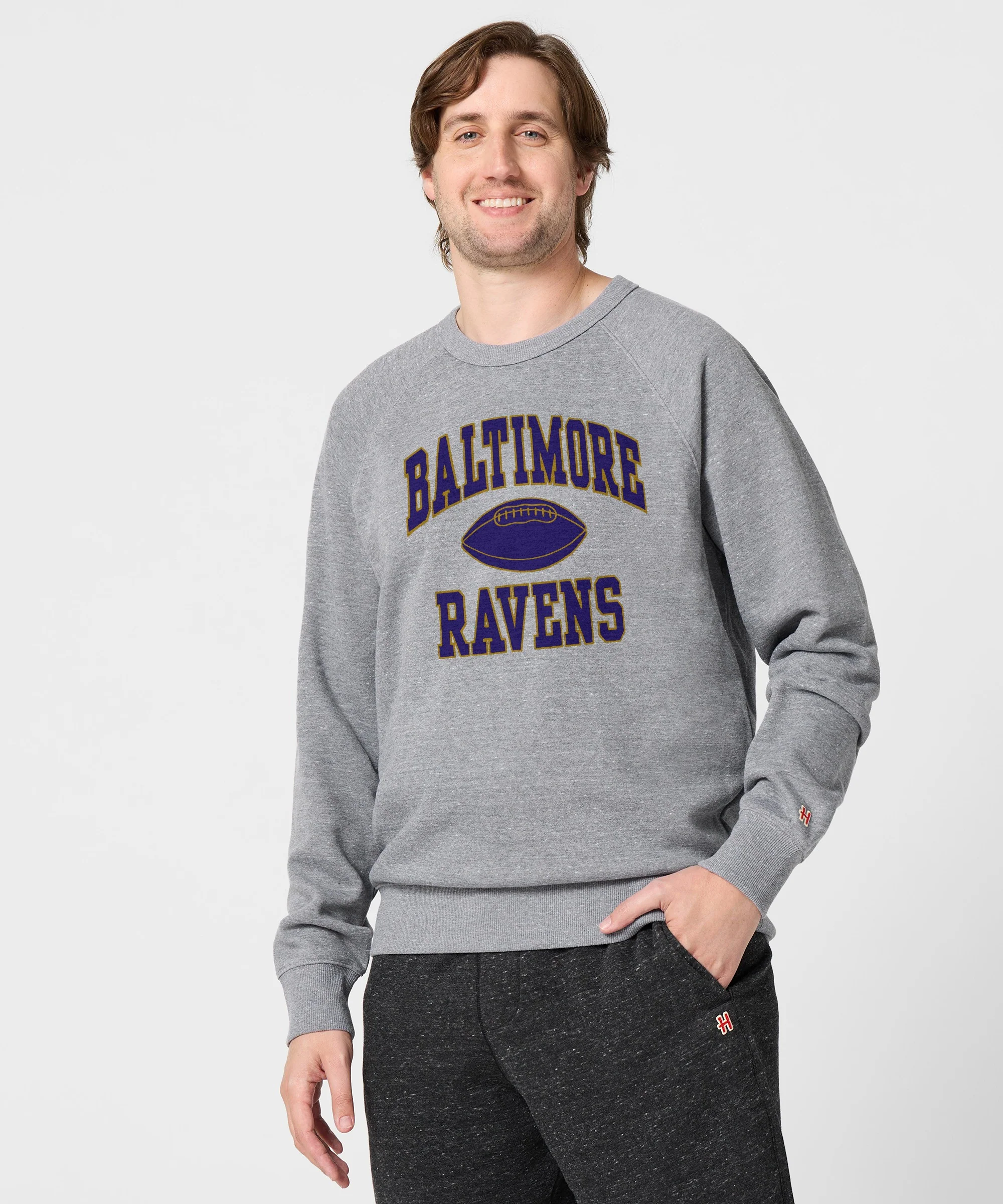 Baltimore Ravens Gridiron Crewneck - Image 3