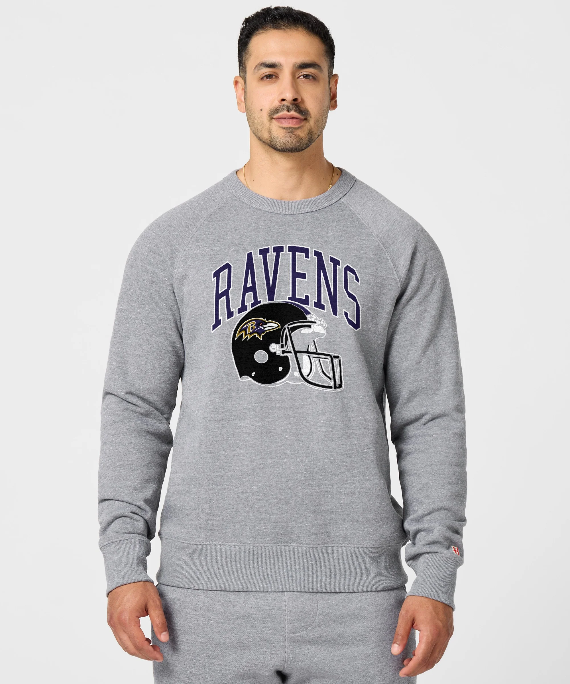Baltimore Ravens Helmet Crewneck - Image 3
