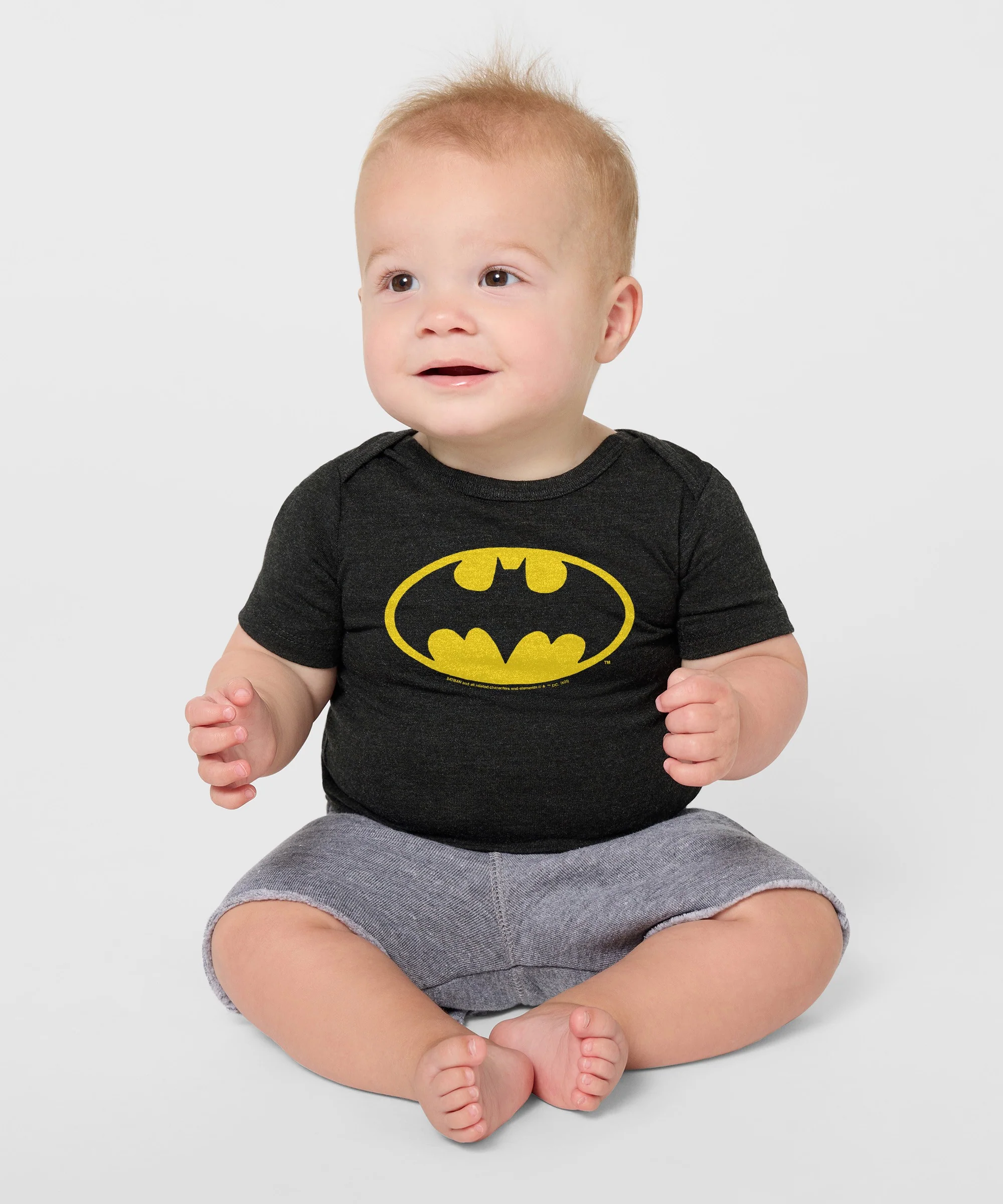 Batman Logo Baby One Piece - Image 3