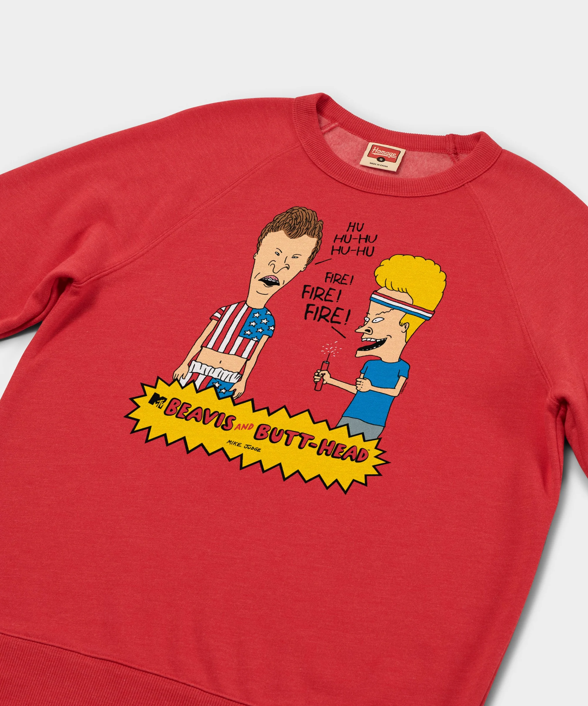 Beavis And Butt-Head Fireworks Crewneck - Image 2