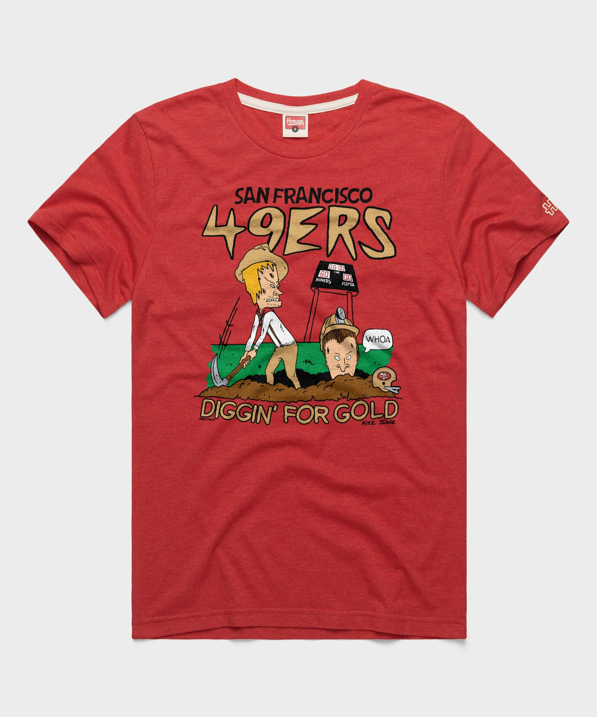 Beavis And Butt-Head X San Francisco 49ers Diggin' For Gold