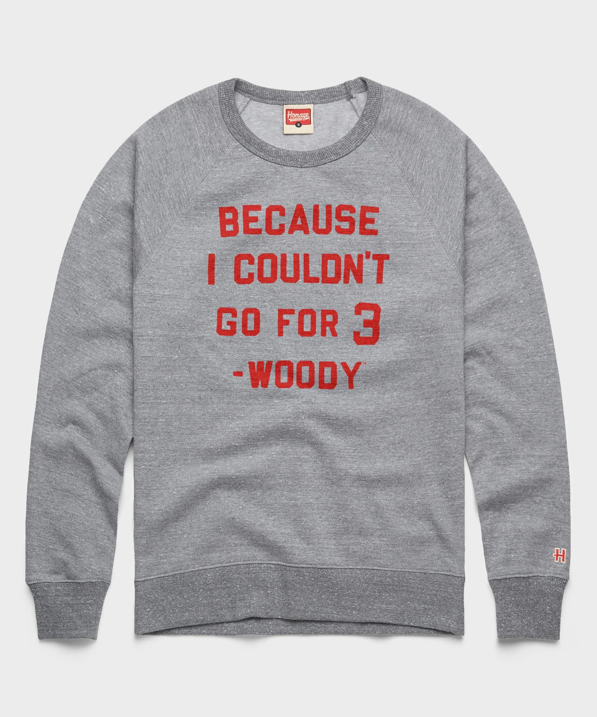 Because I Couldn't Go For 3 Crewneck