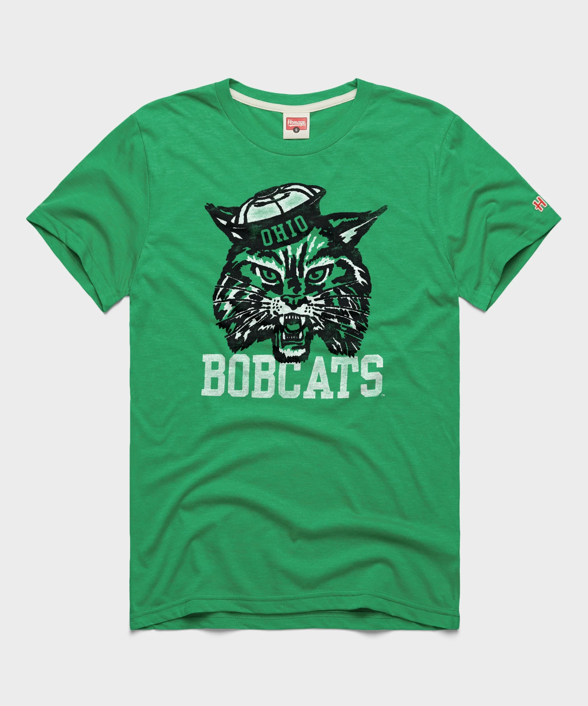 Bobcats Green And White