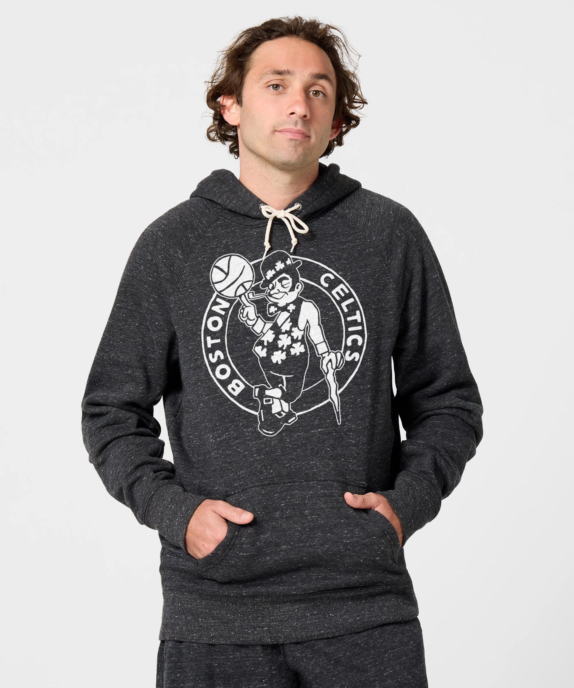 Boston Celtics Blacktop Logo Hoodie - Image 3