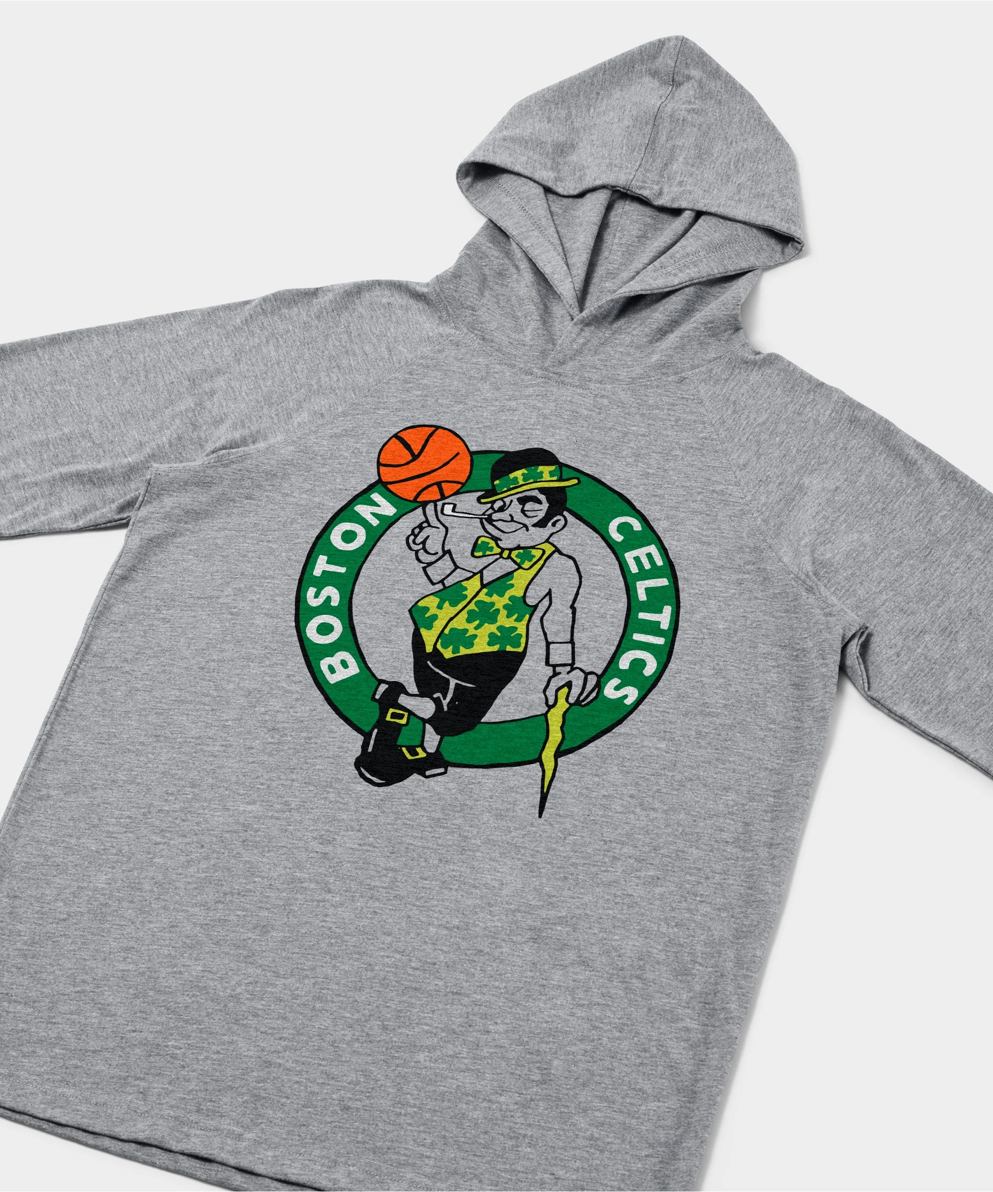 Boston Celtics Logo Lightweight Hoodie - Image 2