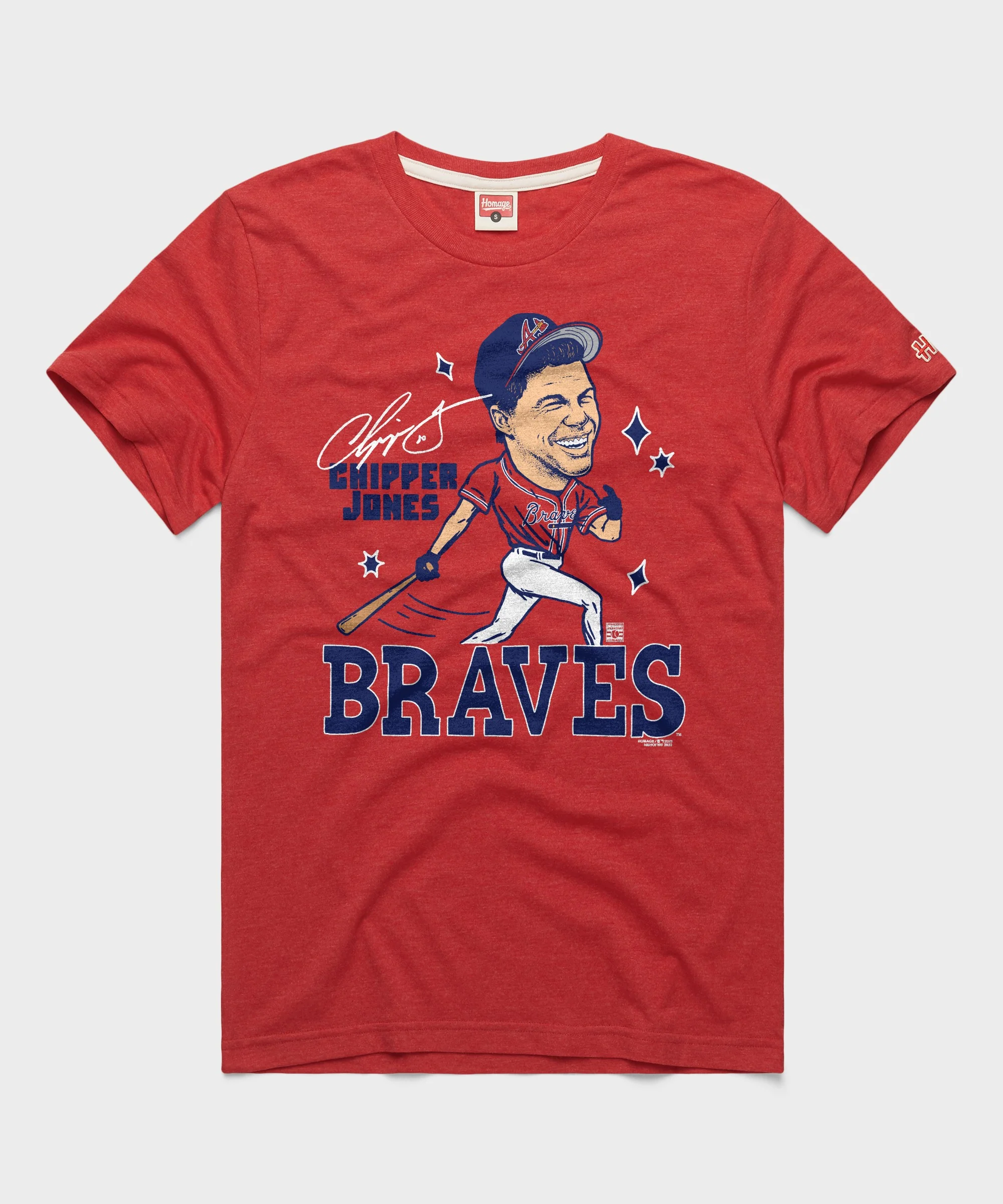 Braves Chipper Jones Signature