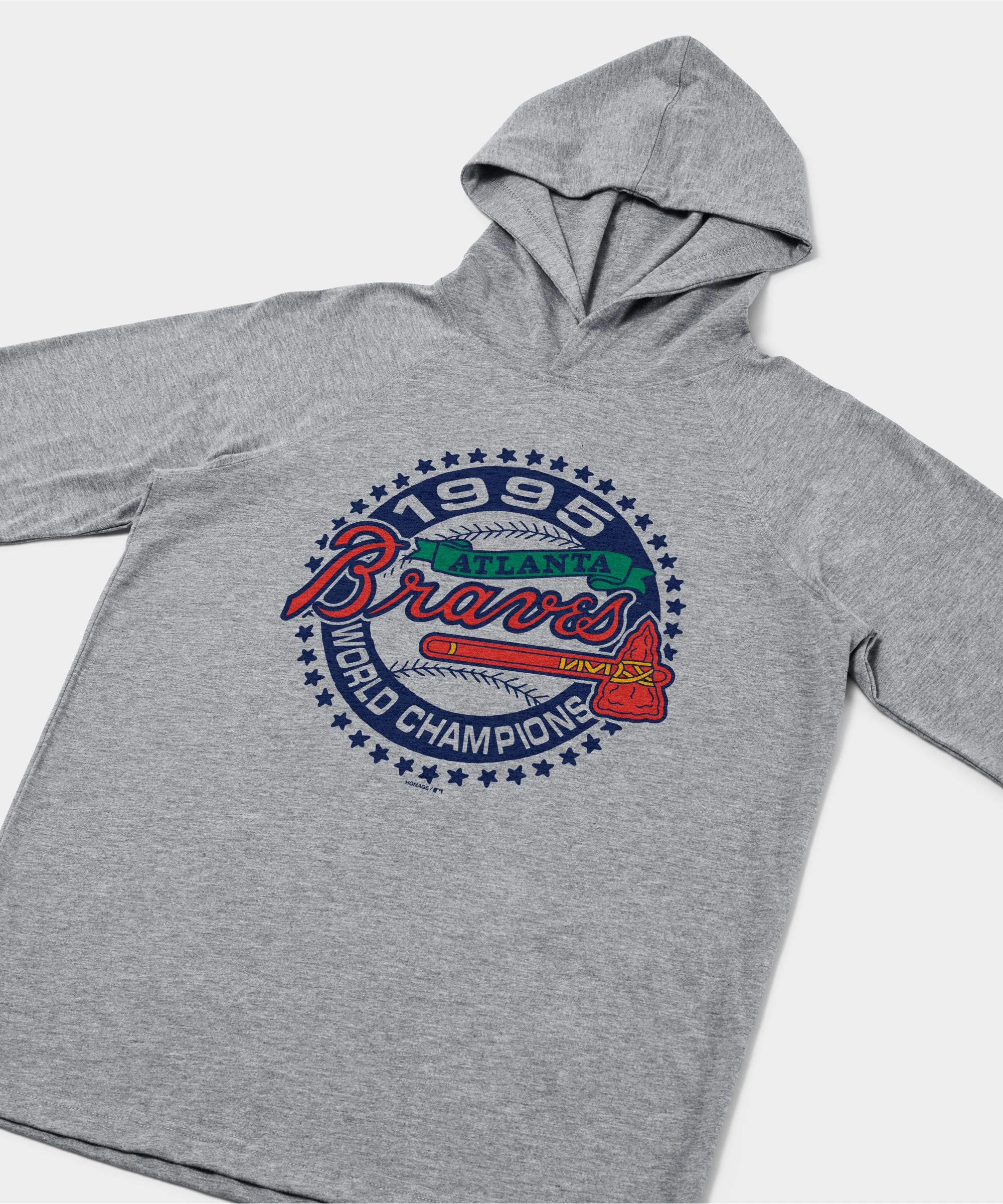 Braves World Series Champs 1995 Lightweight Hoodie - Image 2