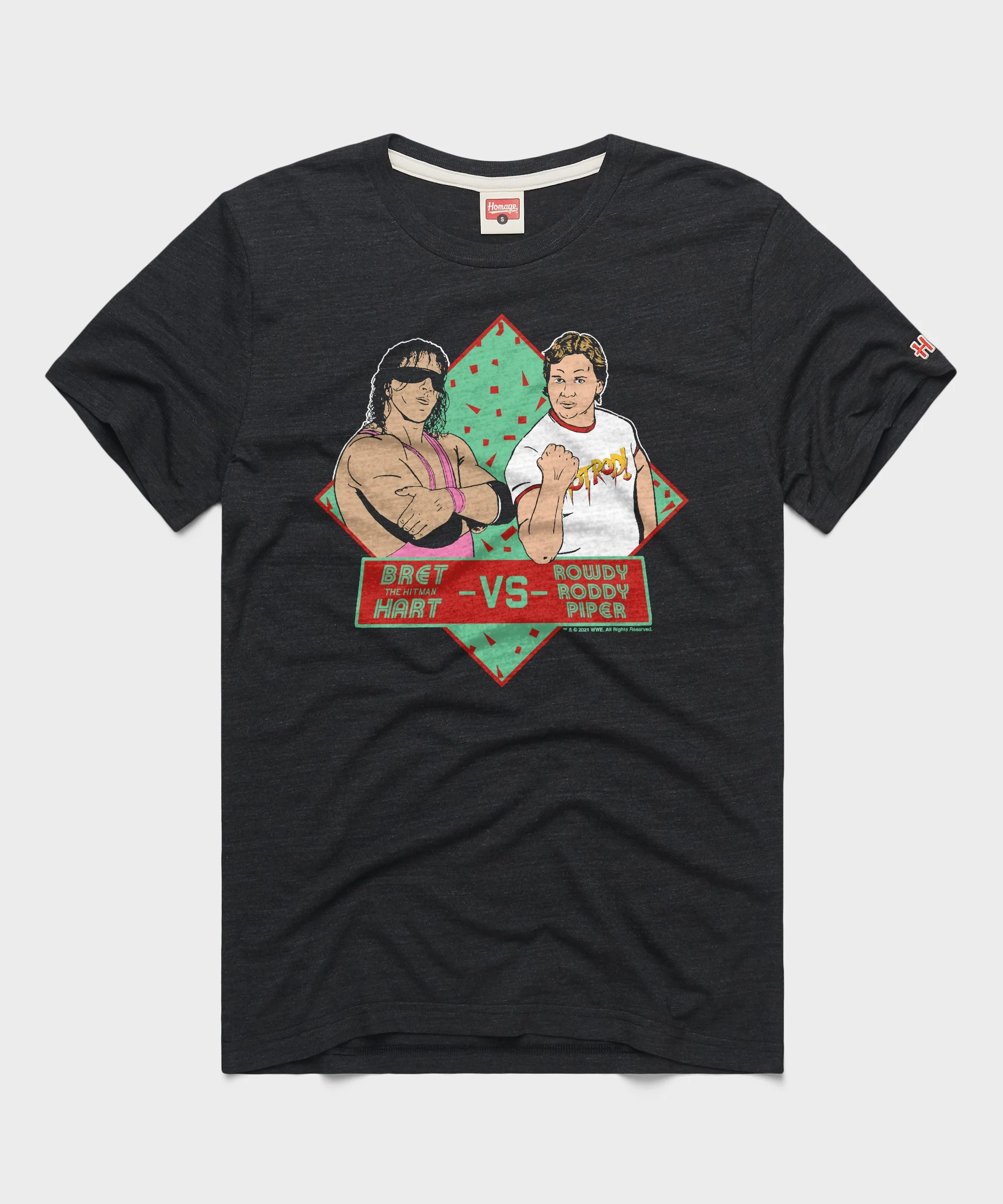 Bret Hart Vs Rowdy Roddy Piper
