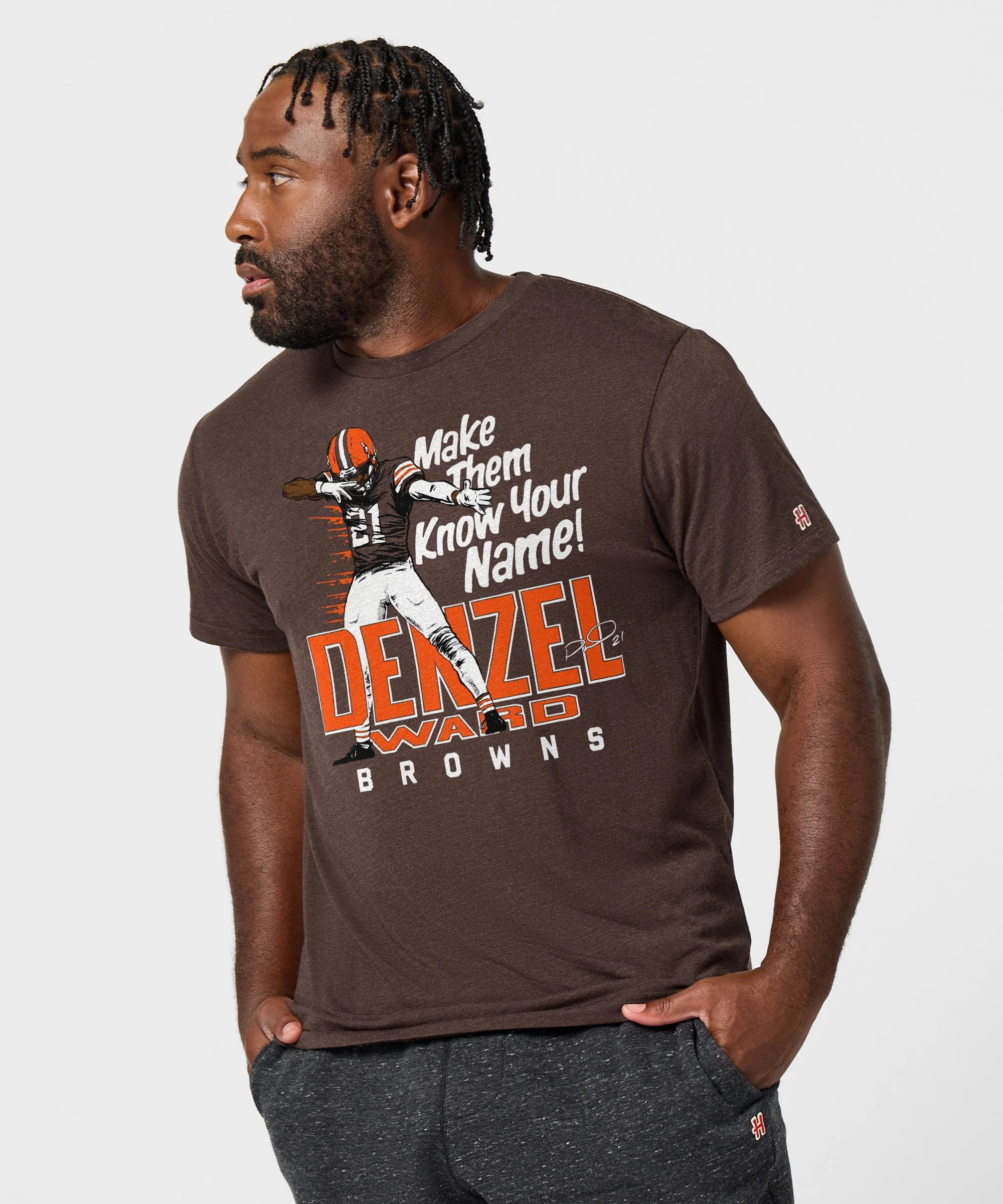 Browns Denzel Ward Signature - Image 3