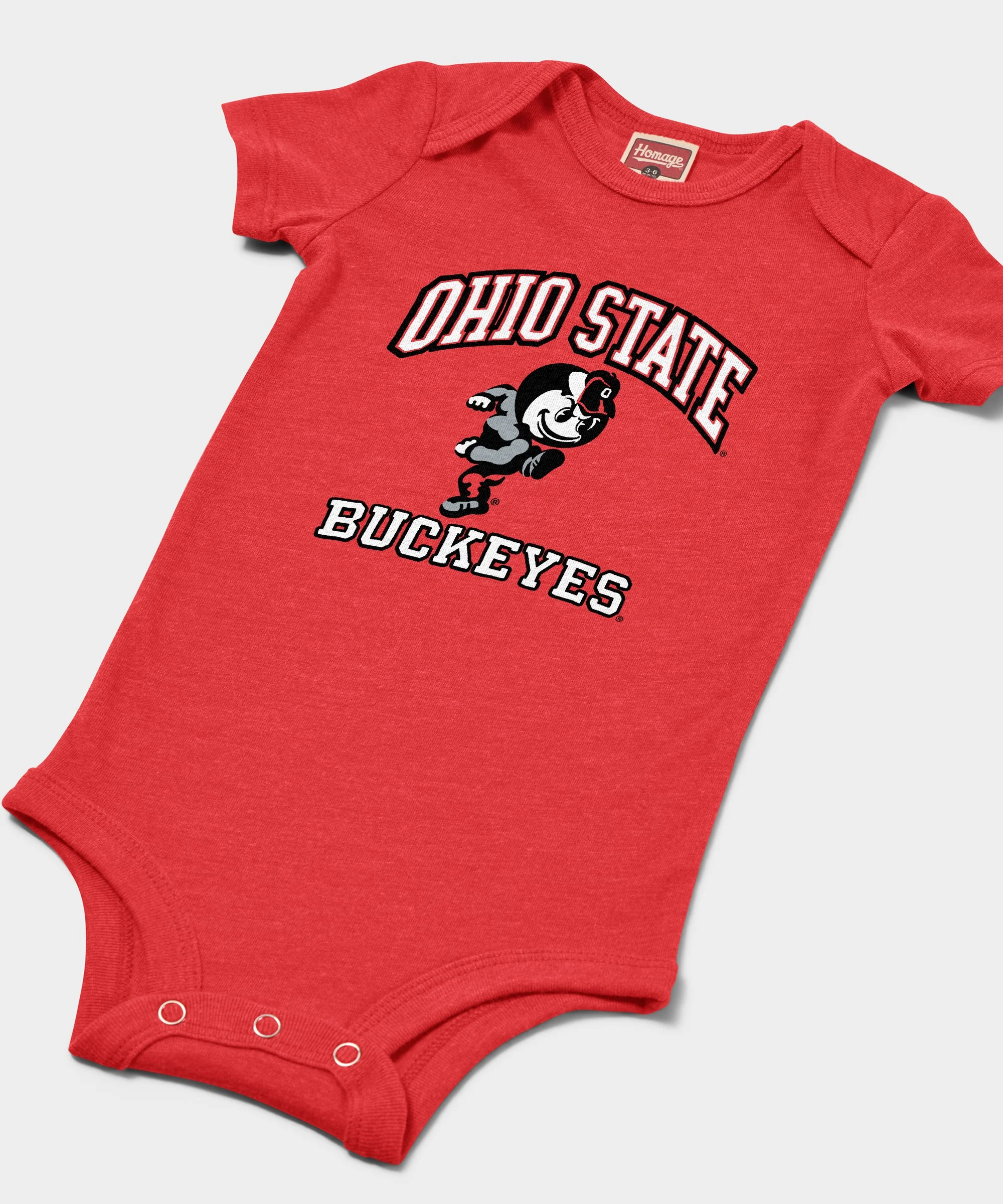 Brutus Buckeye Baby One Piece - Image 2