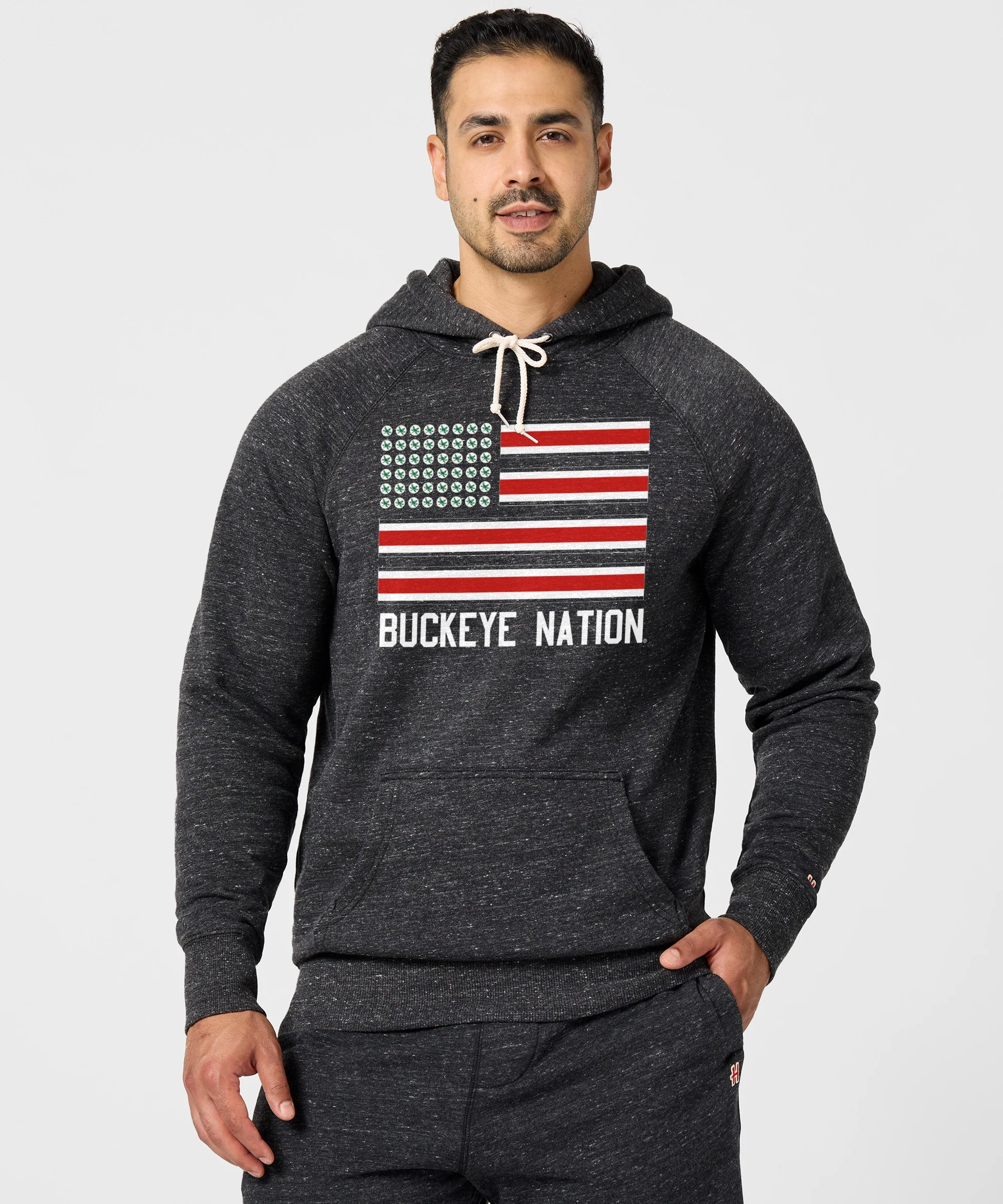 Buckeye Nation Flag Hoodie - Image 3