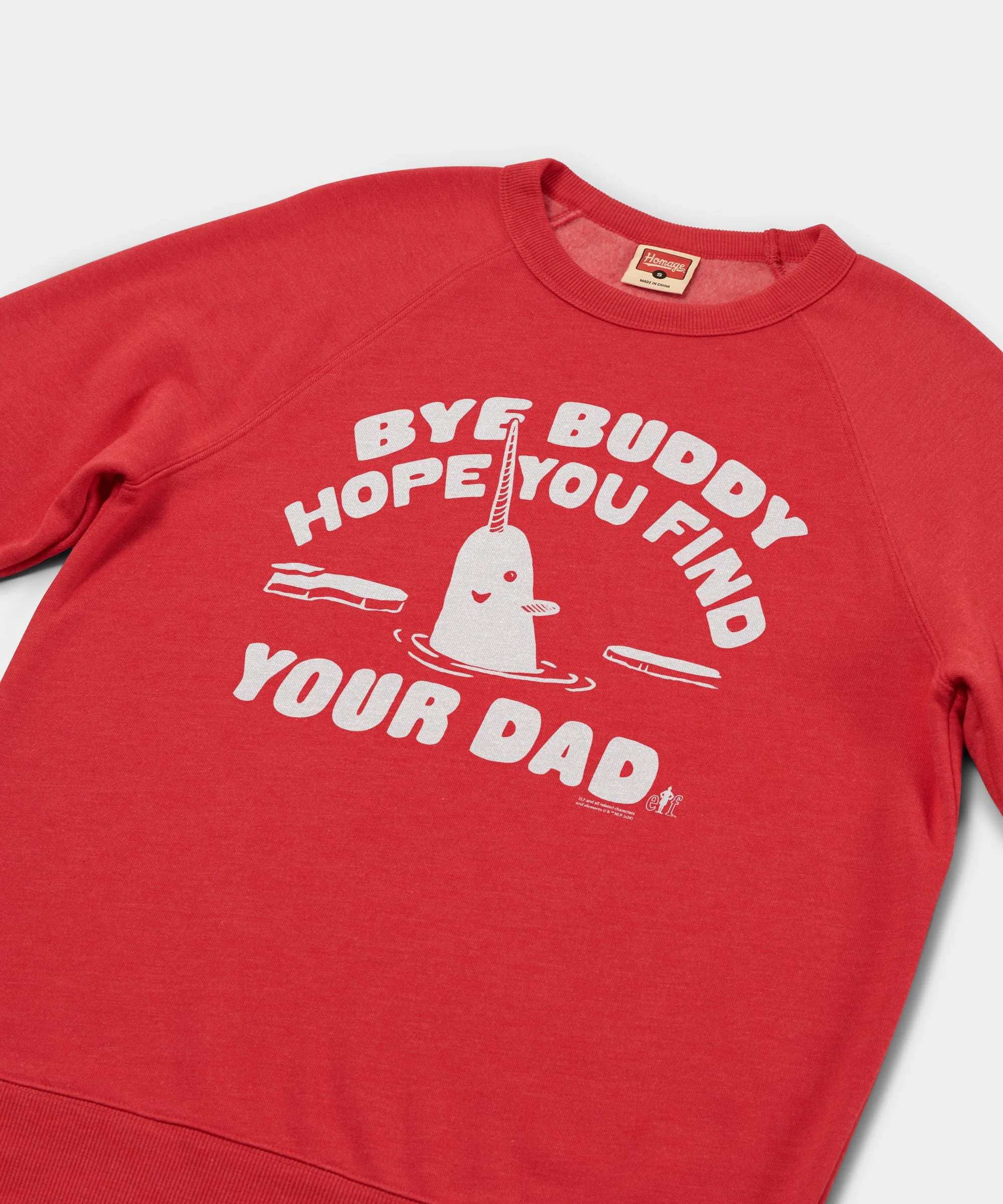 Bye Buddy Hope You Find Your Dad Crewneck - Image 2