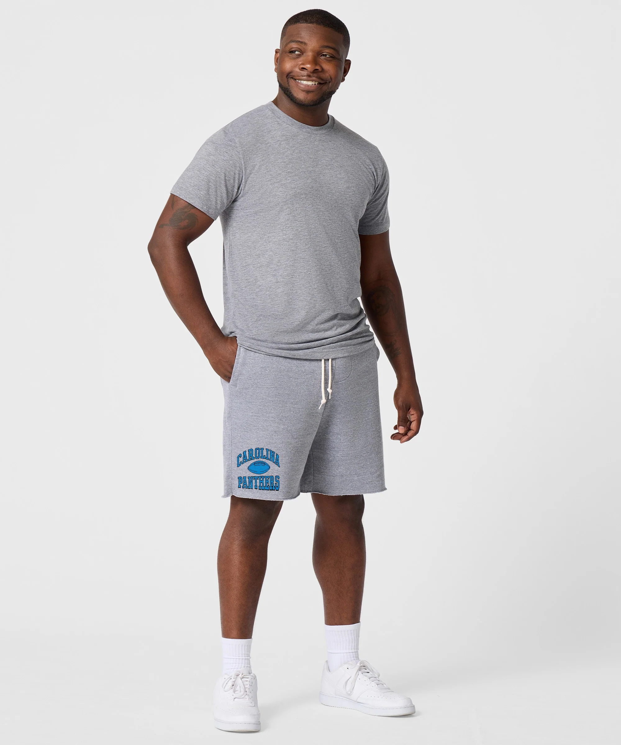 Carolina Panthers Gridiron Sweat Shorts - Image 5