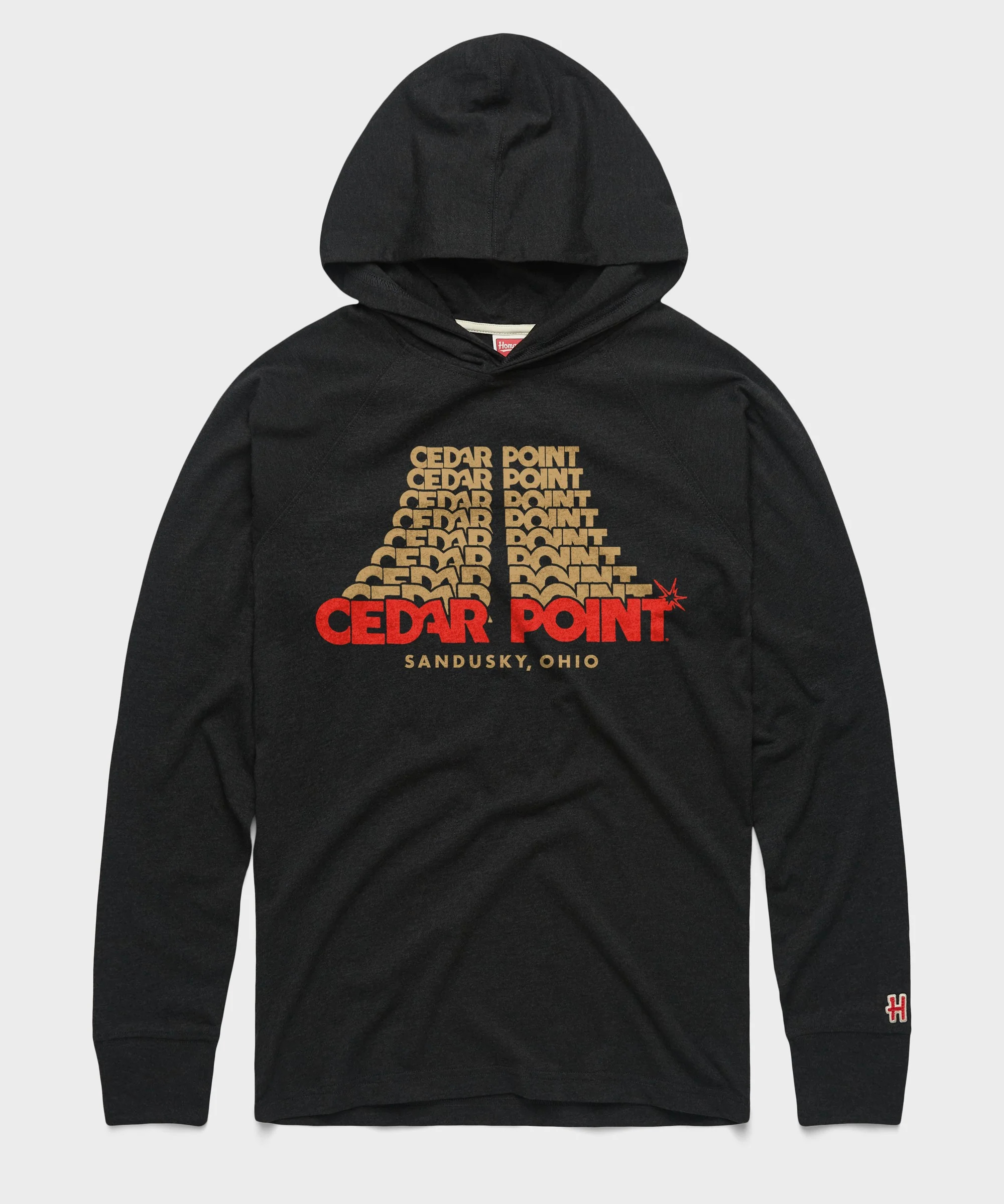 Cedar Point Sandusky Ohio Lightweight Hoodie