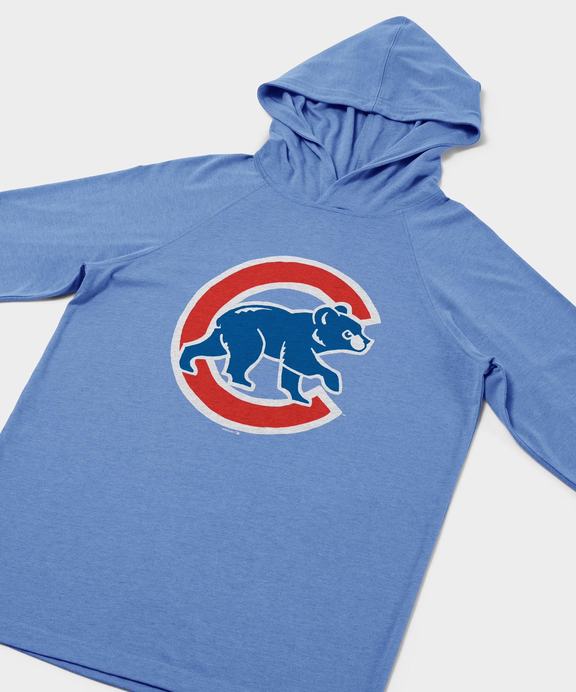 Chicago Cubs Alt Logo '97 Lightweight Hoodie - Image 2