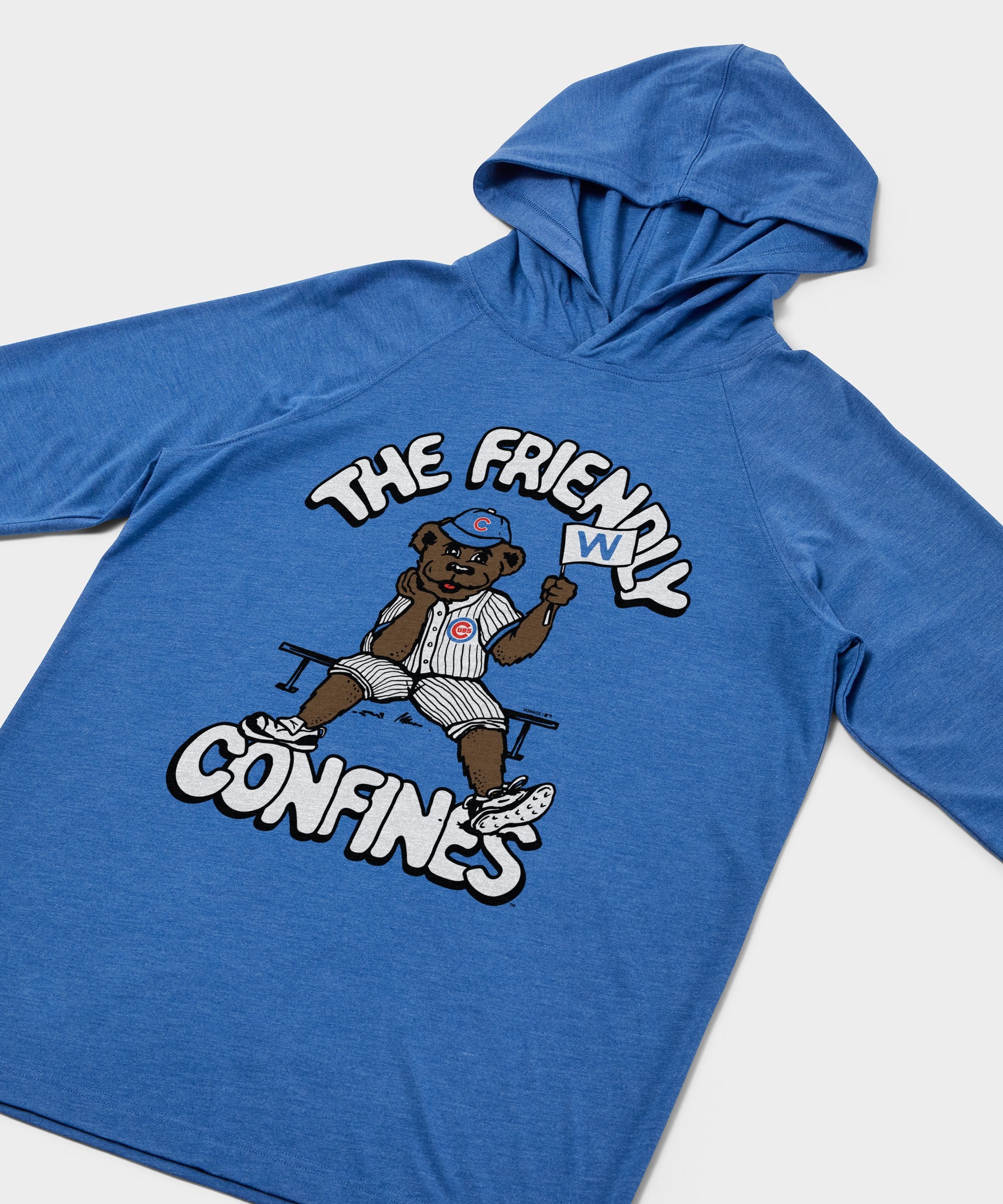 Chicago Cubs The Friendly Confines Lightweight Hoodie - Image 2