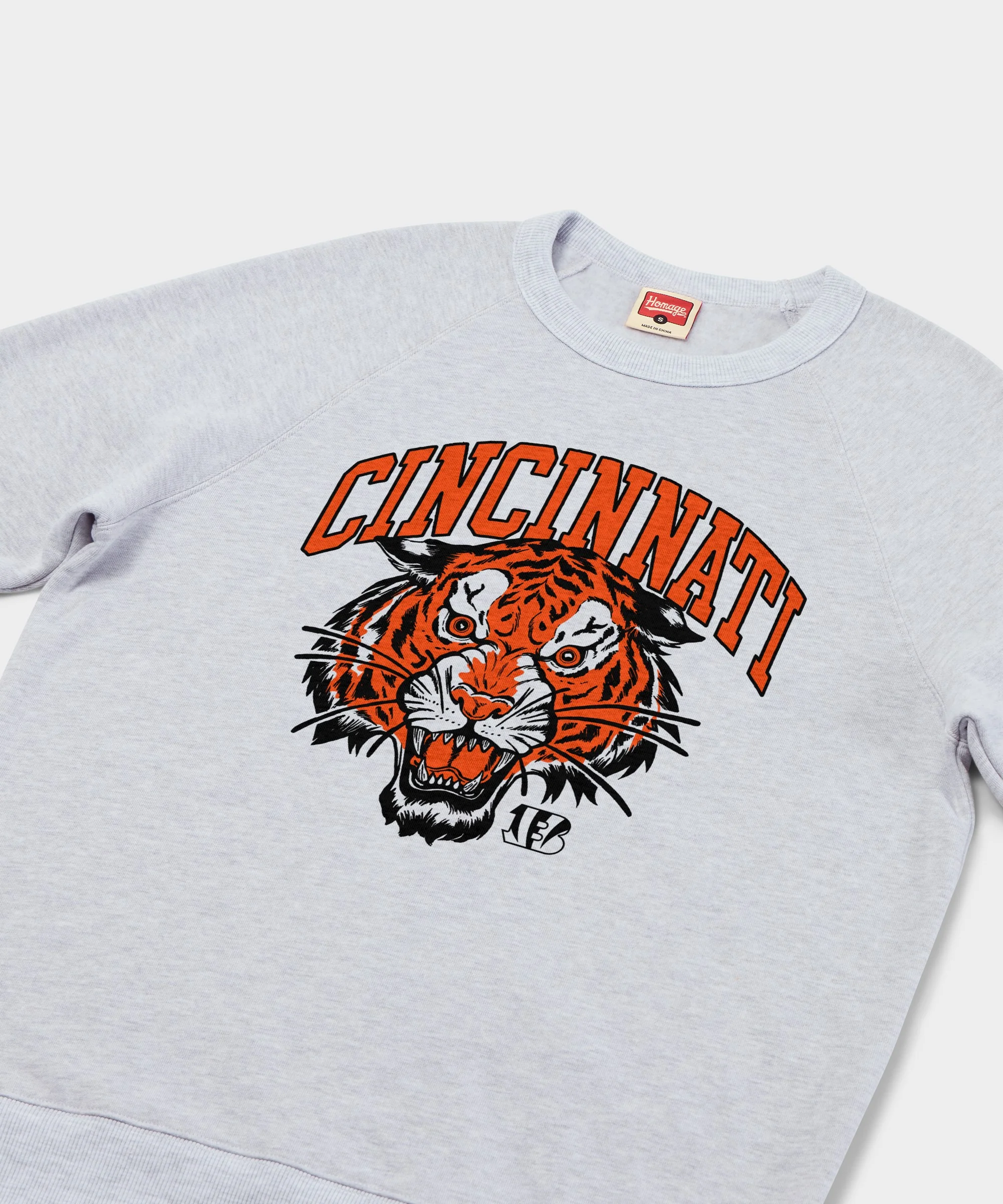 Cincinnati Bengals Tiger Head Crewneck - Image 2