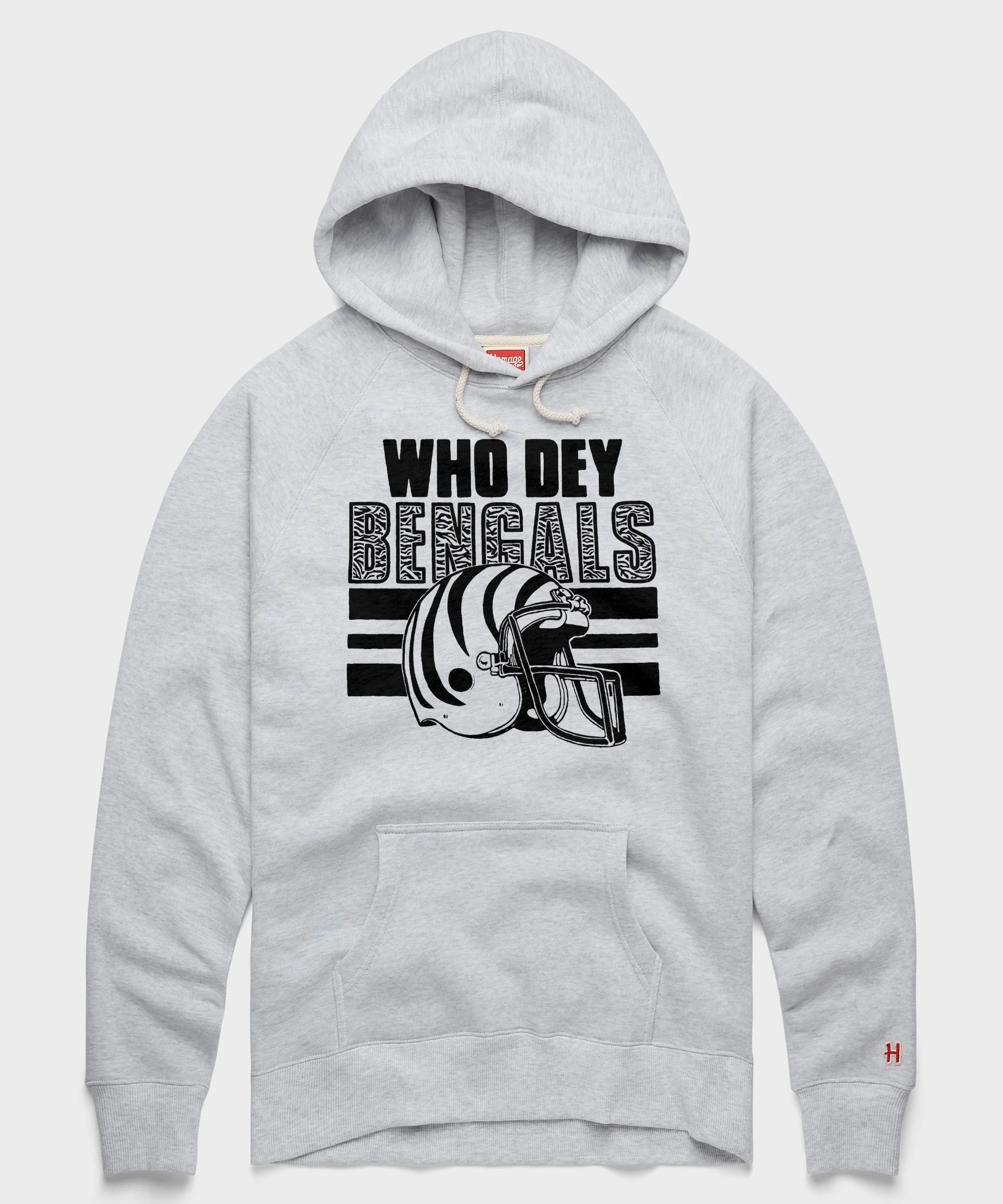 Cincinnati Bengals White Bengal Hoodie