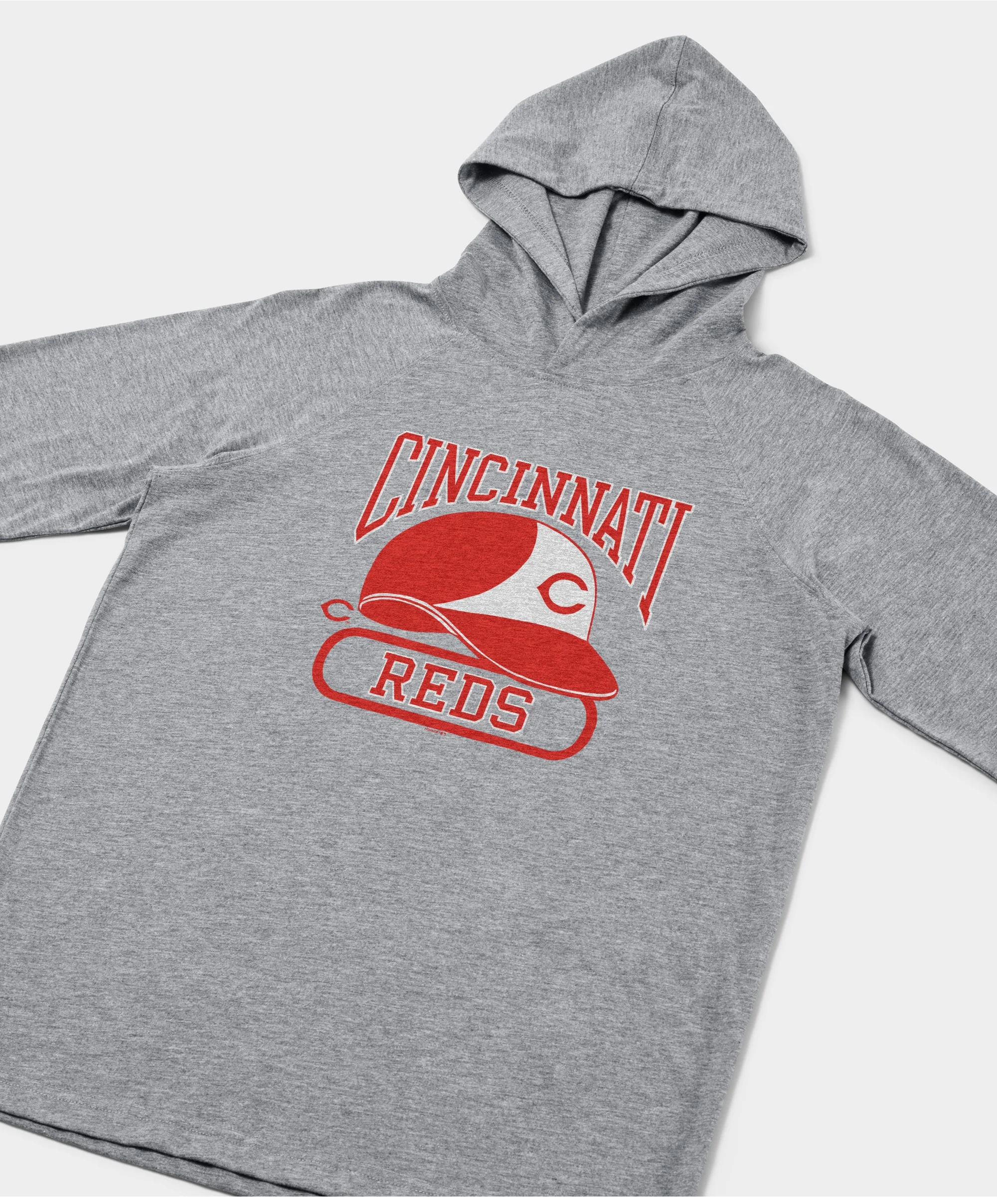 Cincinnati Reds Helmet Lightweight Hoodie - Image 2
