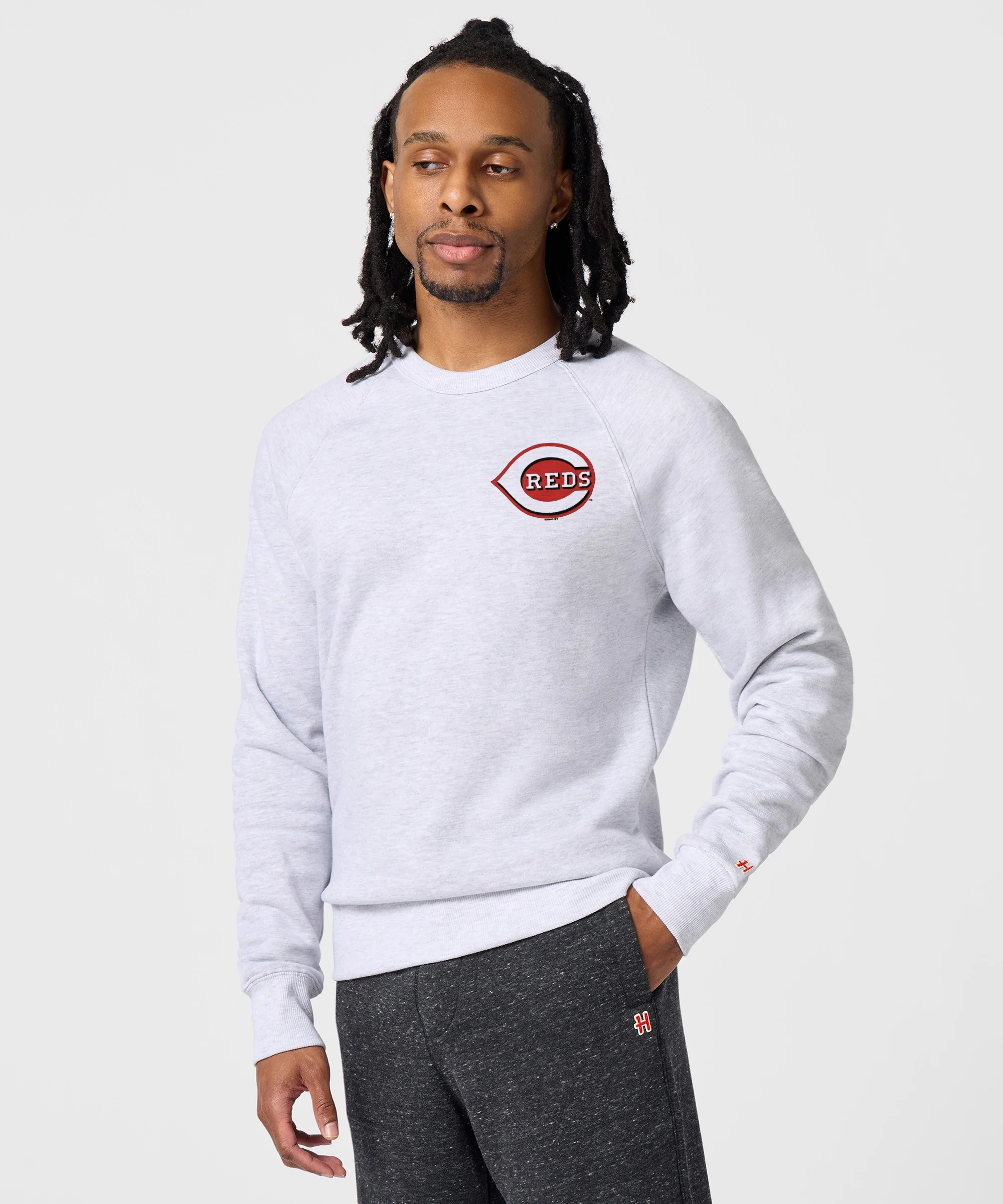 Cincinnati Reds Jersey Logo '13 Crewneck - Image 3