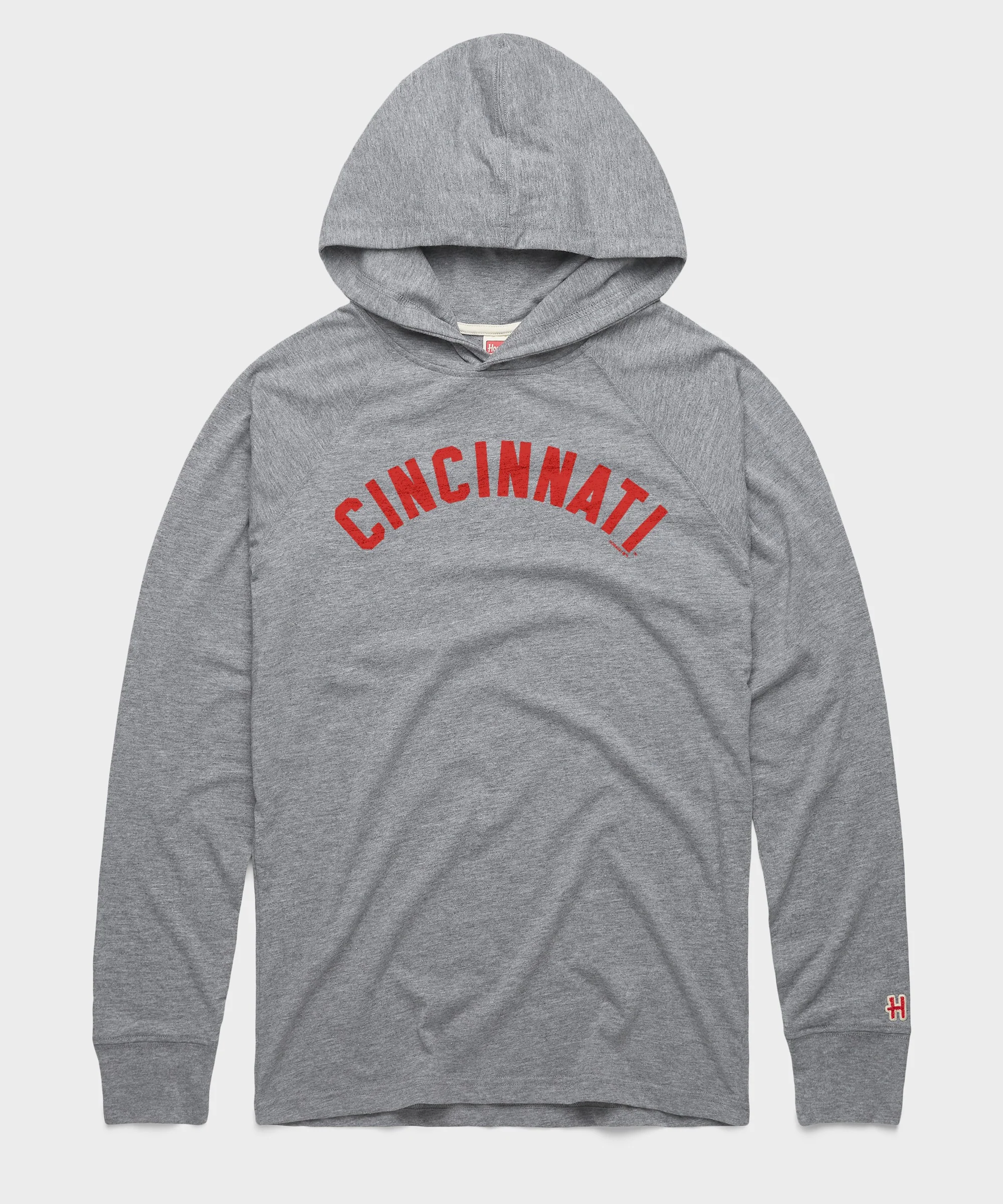 Cincinnati Reds Jersey Logo '67 Lightweight Hoodie