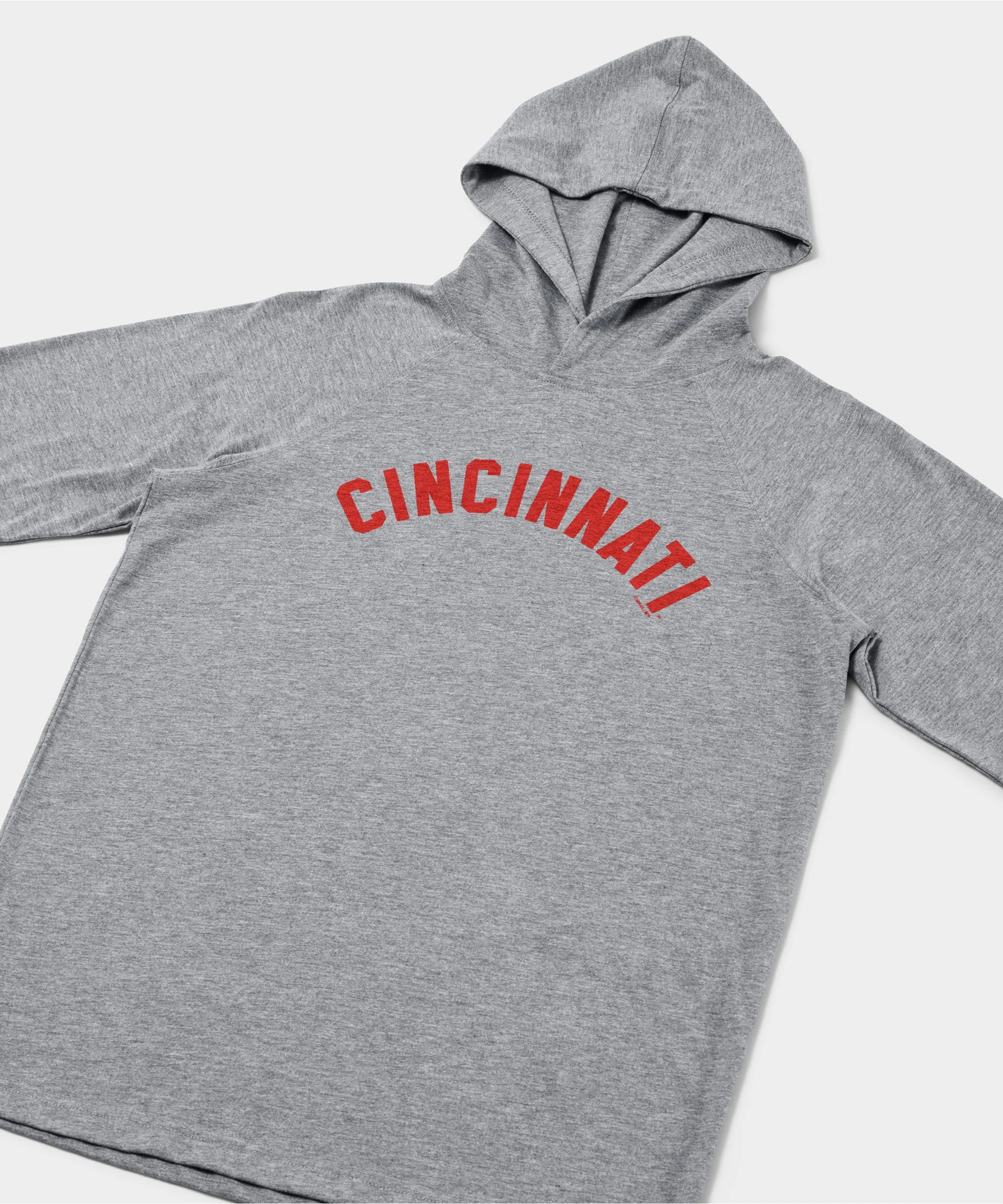 Cincinnati Reds Jersey Logo '67 Lightweight Hoodie - Image 2