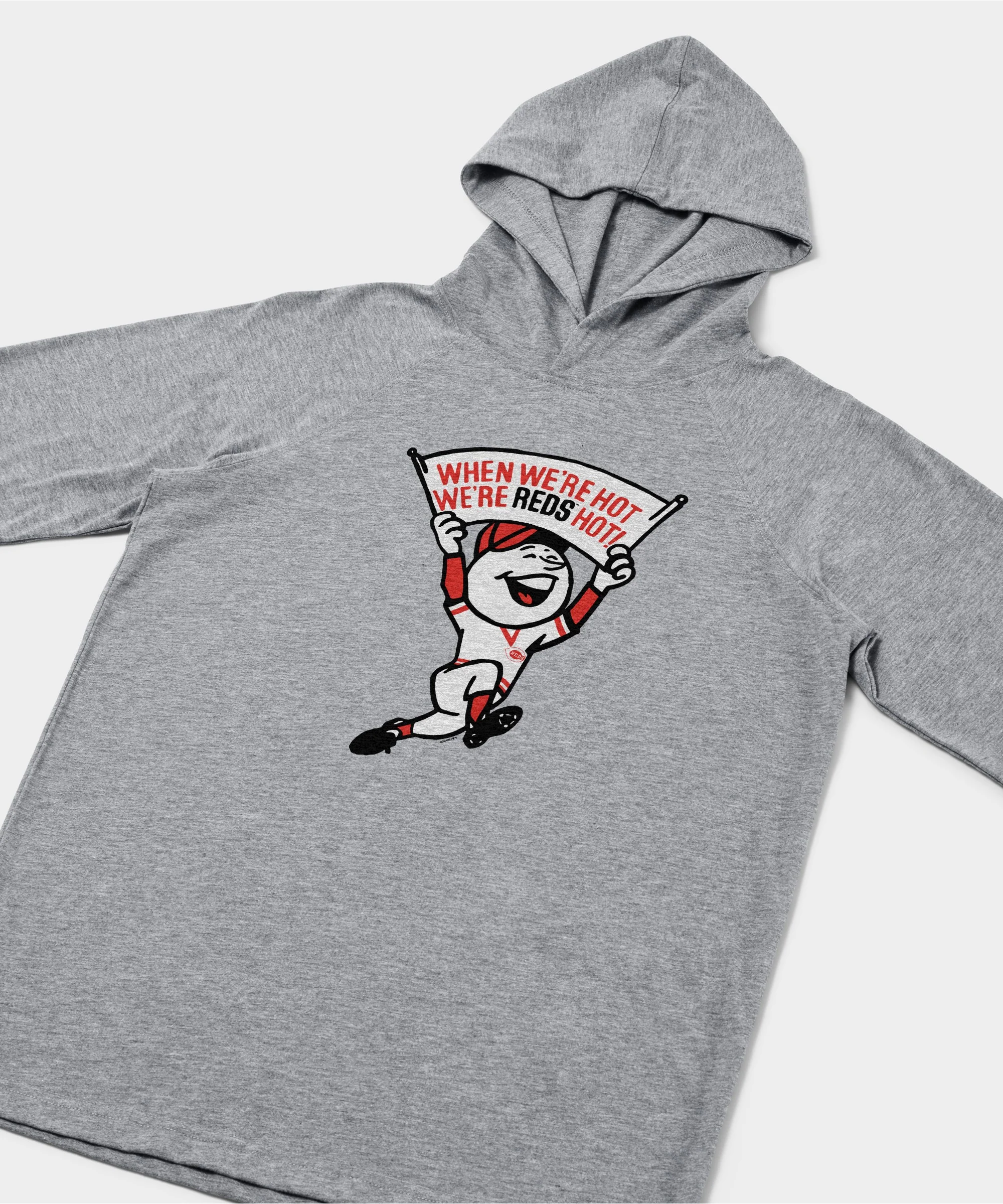 Cincinnati We're Reds Hot Lightweight Hoodie - Image 2