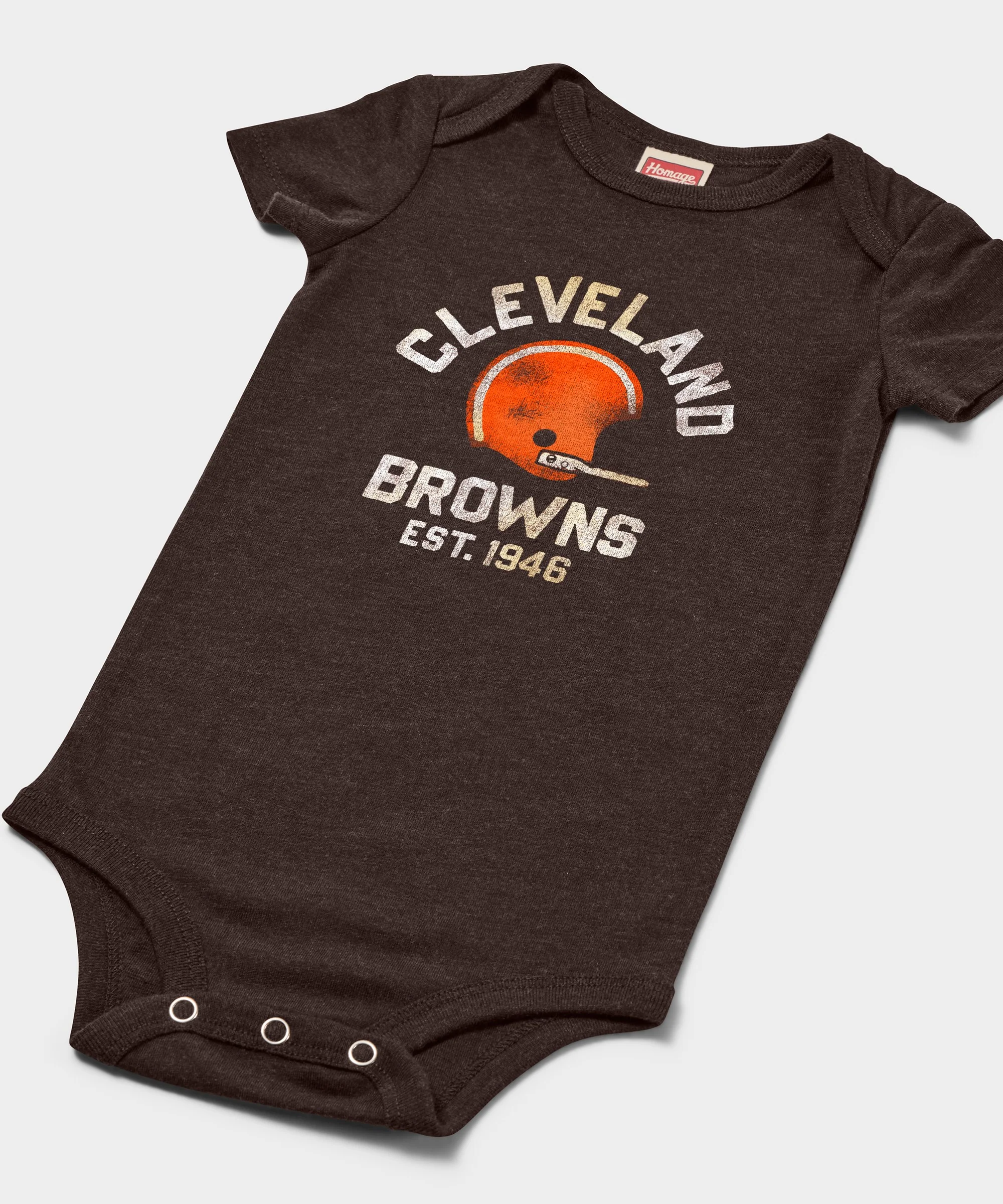 Cleveland Browns Est. 1946 Baby One Piece - Image 2