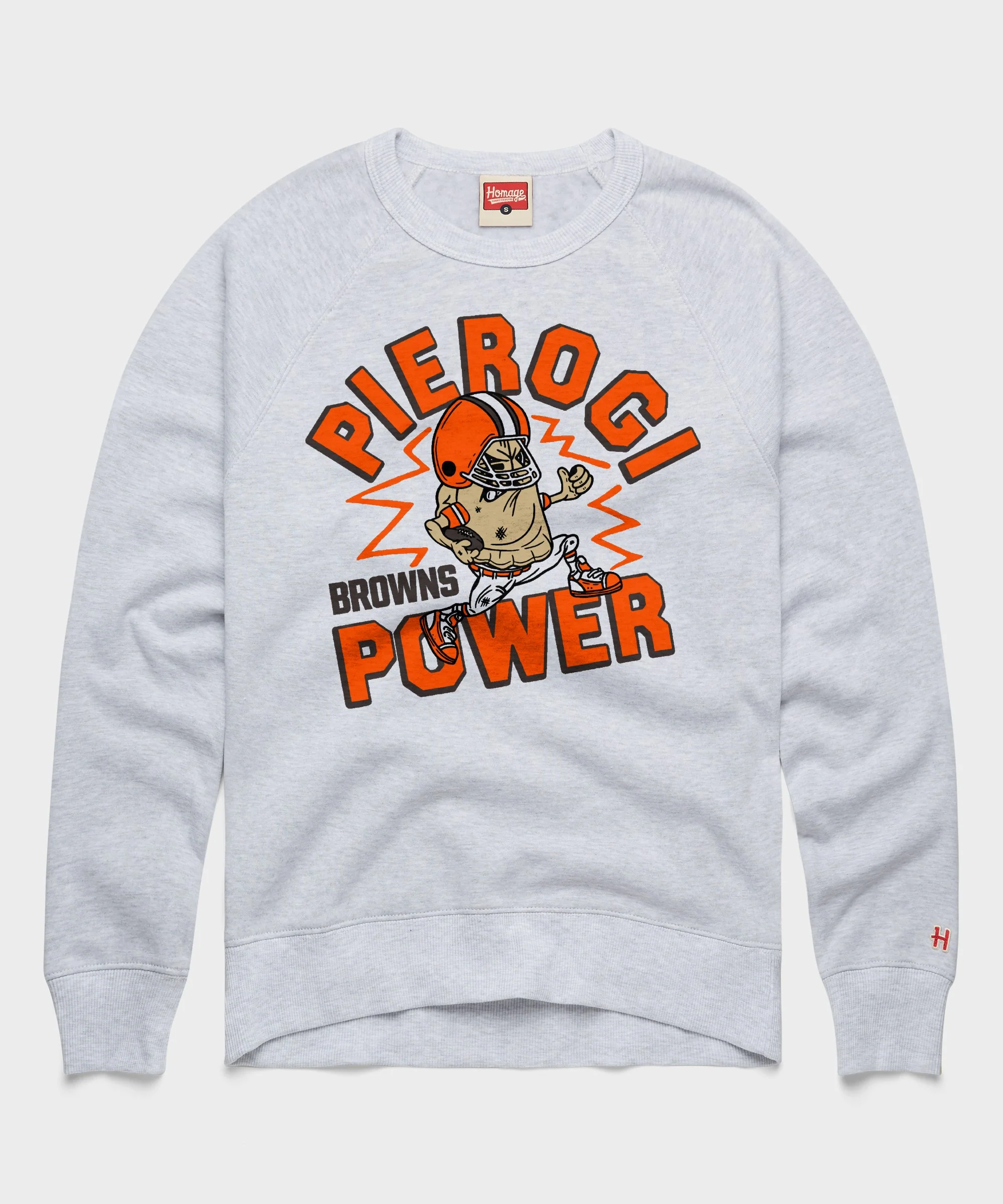 Cleveland Browns Pierogi Power Crewneck