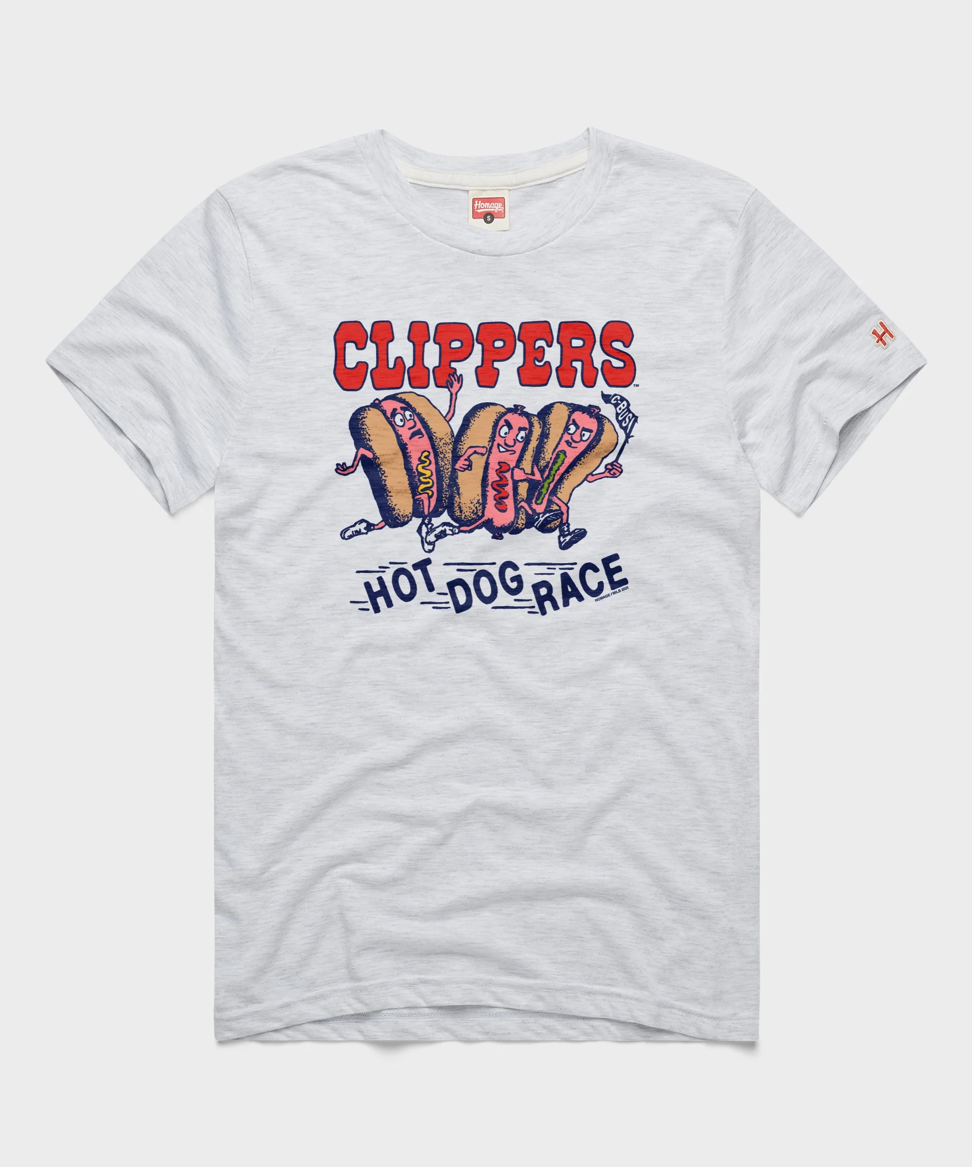 Clippers Hot Dog Race